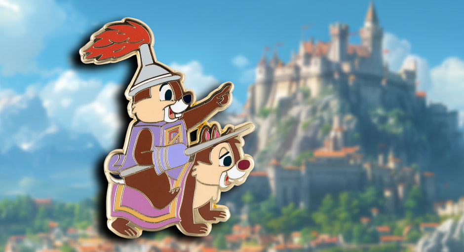 Chip and Dale Jousting