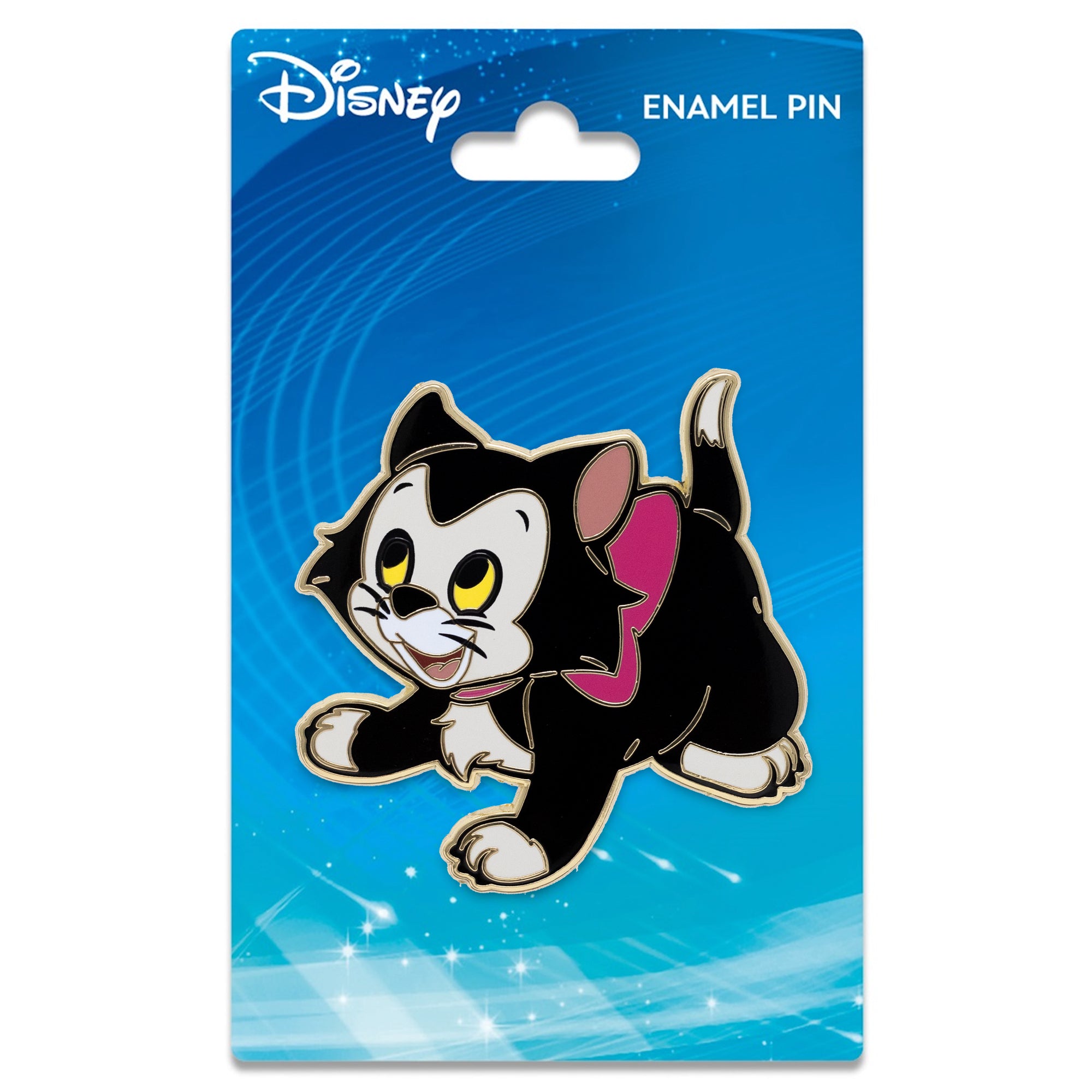 Disney Pinocchio Figaro with Pink Bow Collectible Trading Pin
