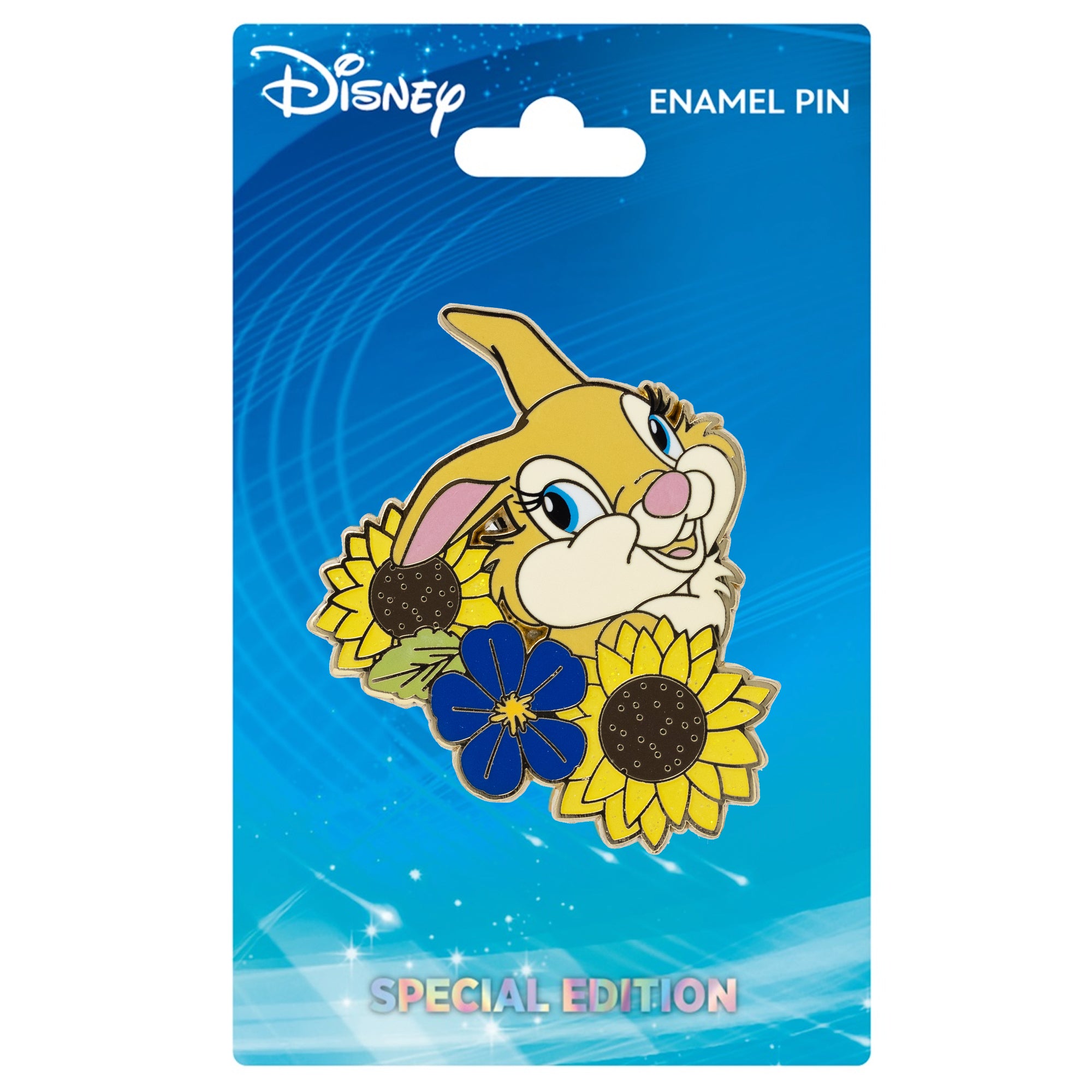Disney Bambi Miss Bunny Sunflowers Collectible Trading Pin