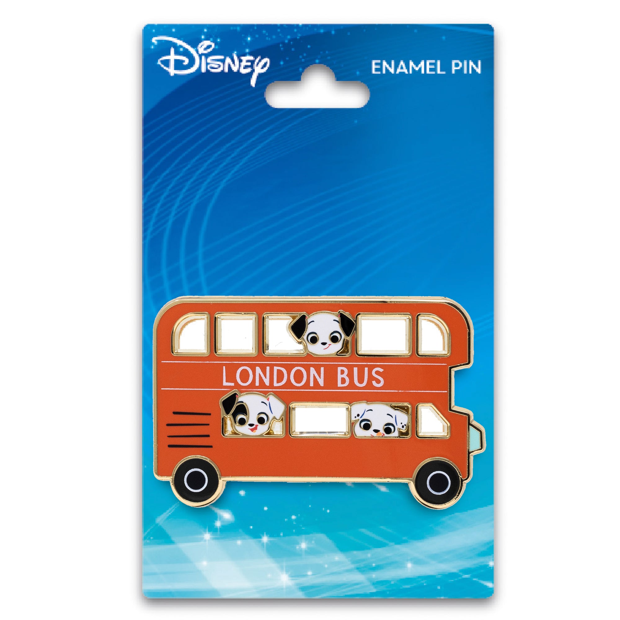 Disney 101 Dalmatians "Seeing Spots" London Bus Collectible Trading Pin