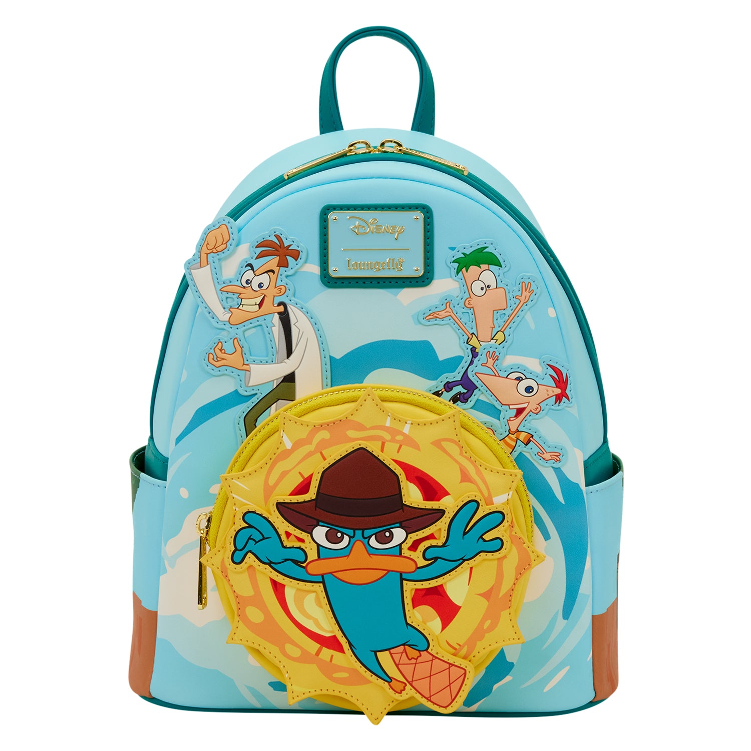 Disney Phineas & Ferb Light-Up Mini Backpack