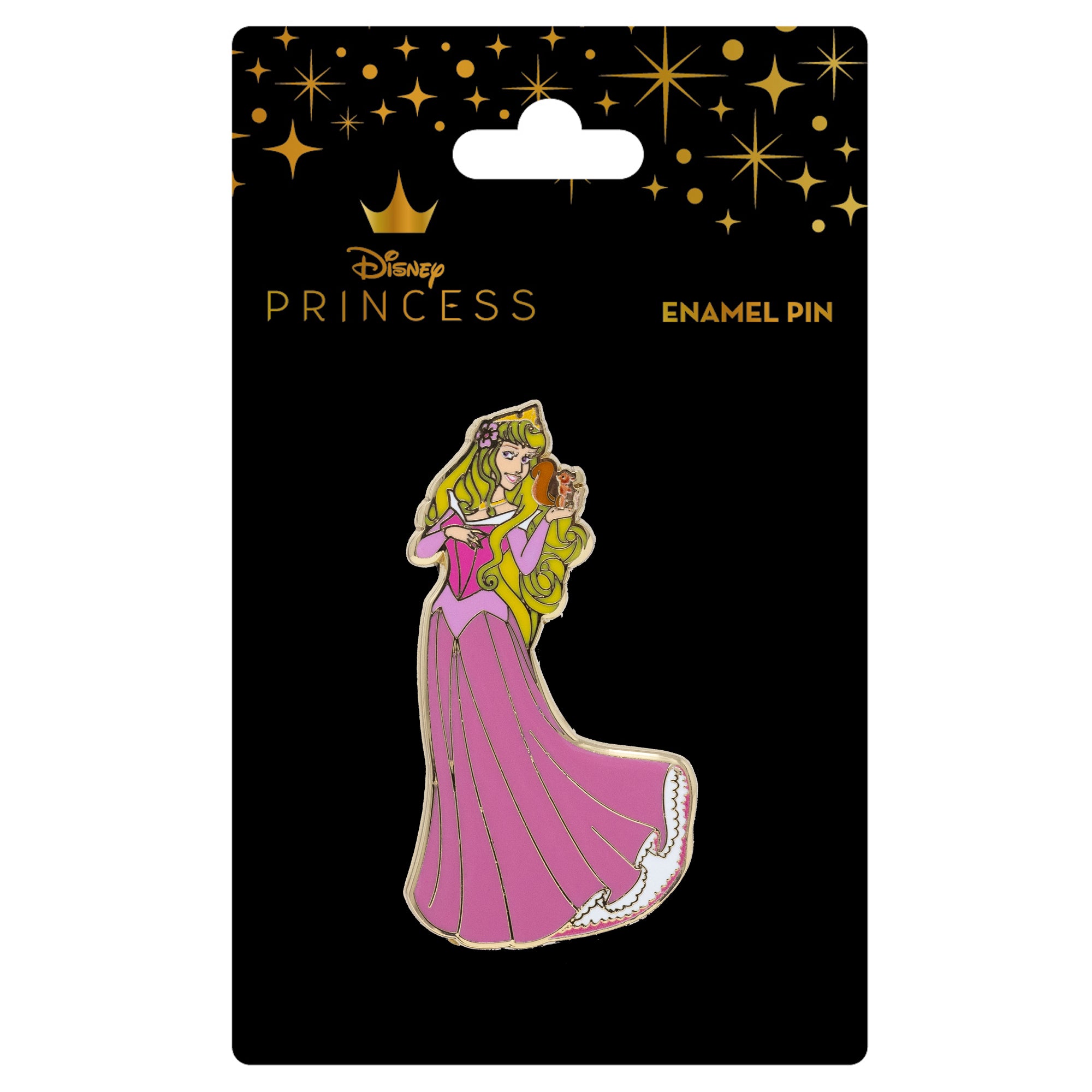 Disney Princess Sleeping Beauty Aurora with Chipmunk Collectible Trading Pin