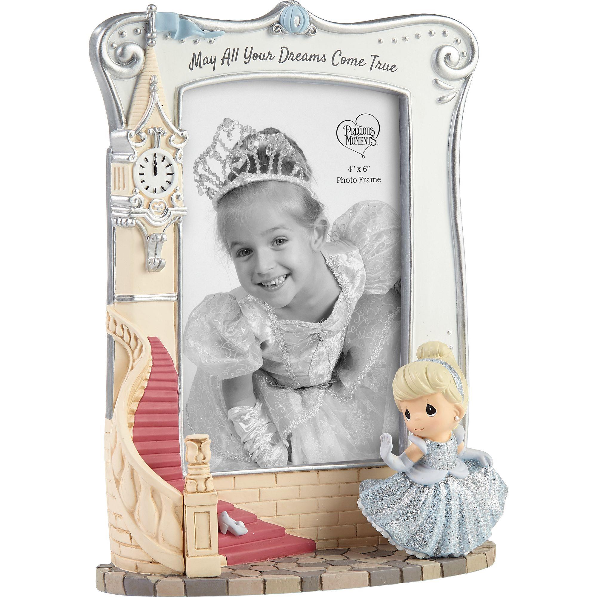 Disney Cinderella Precious Moments Sculpted Photo Frame