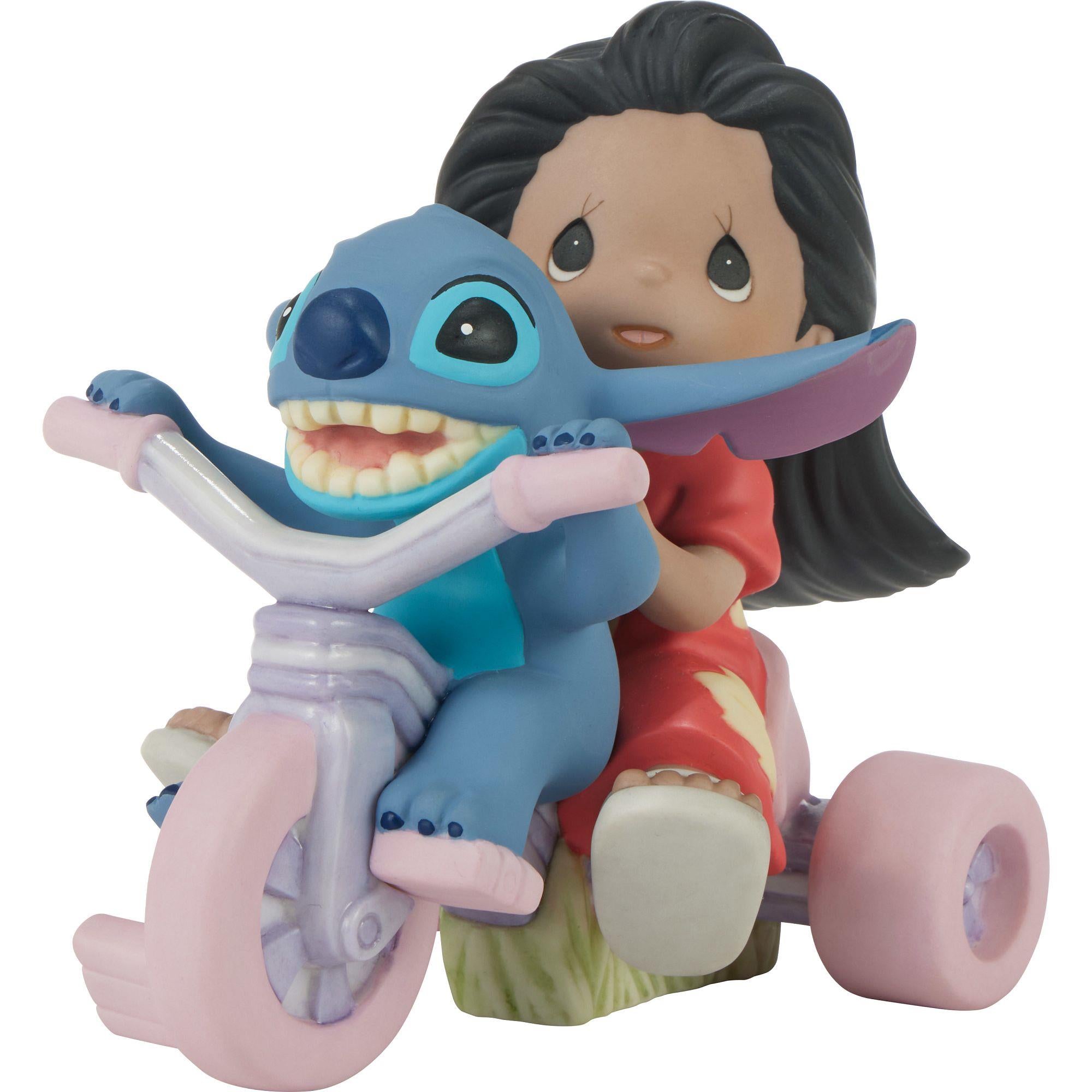 Disney Lilo and Stitch Riding Precious Moments Figurine