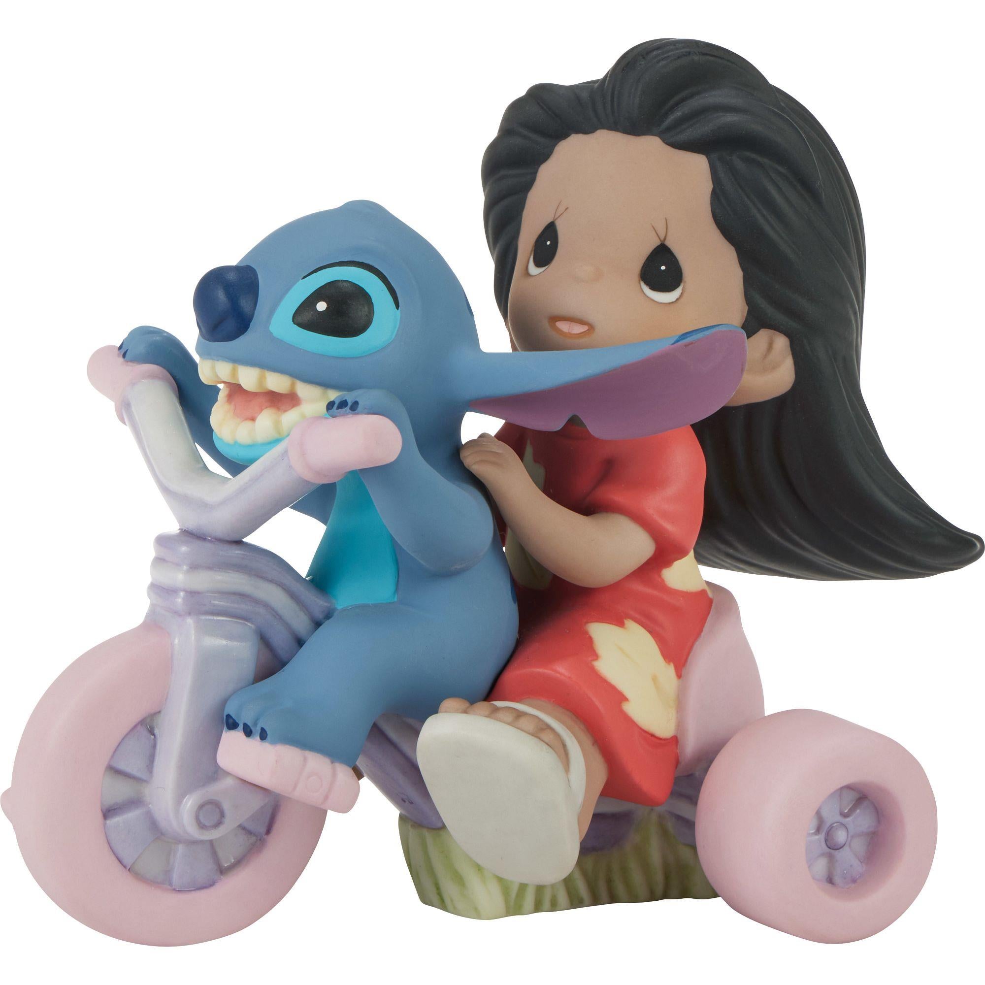 Disney Lilo and Stitch Riding Precious Moments Figurine