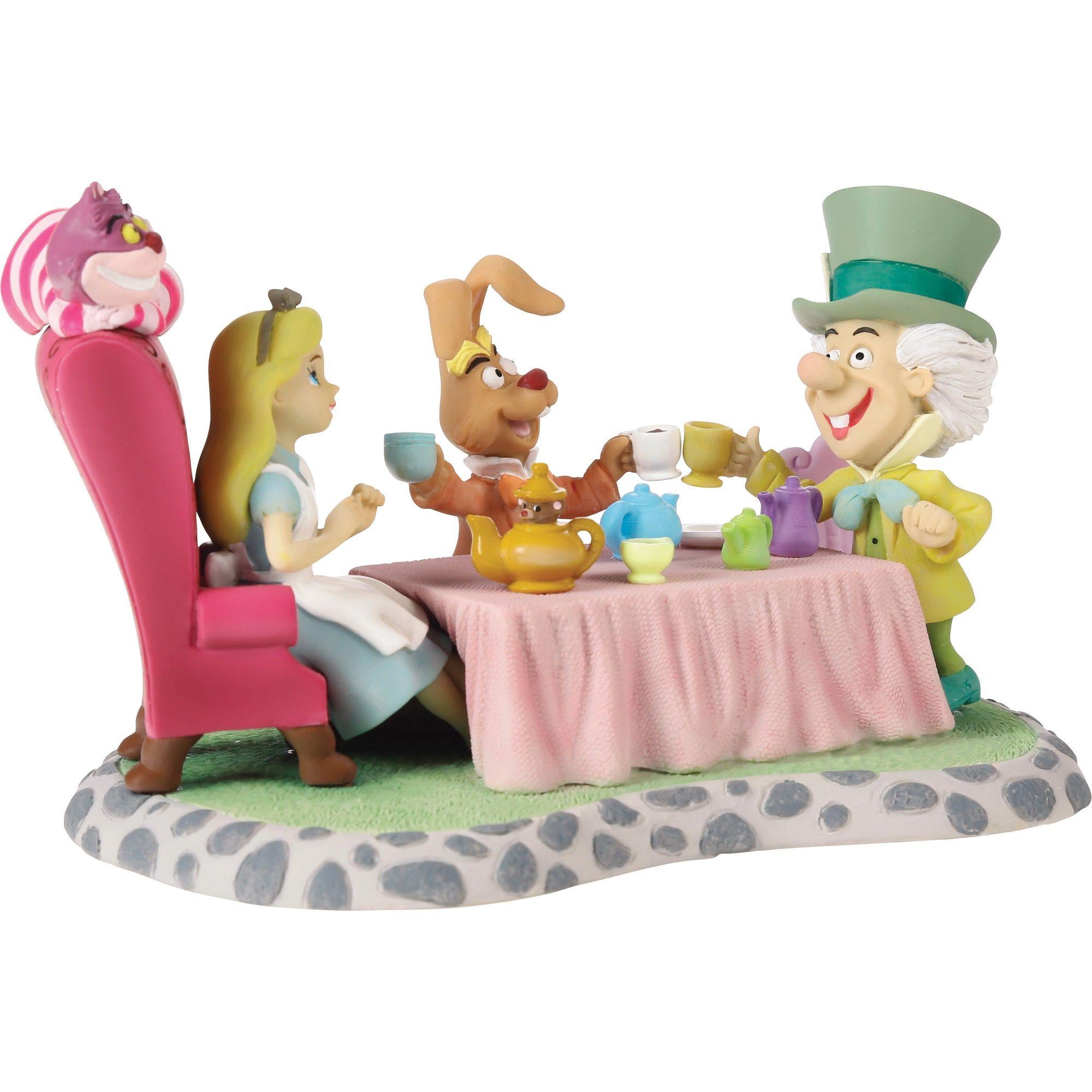 Disney Alice in Wonderland Tea Party Precious Moments Figurine
