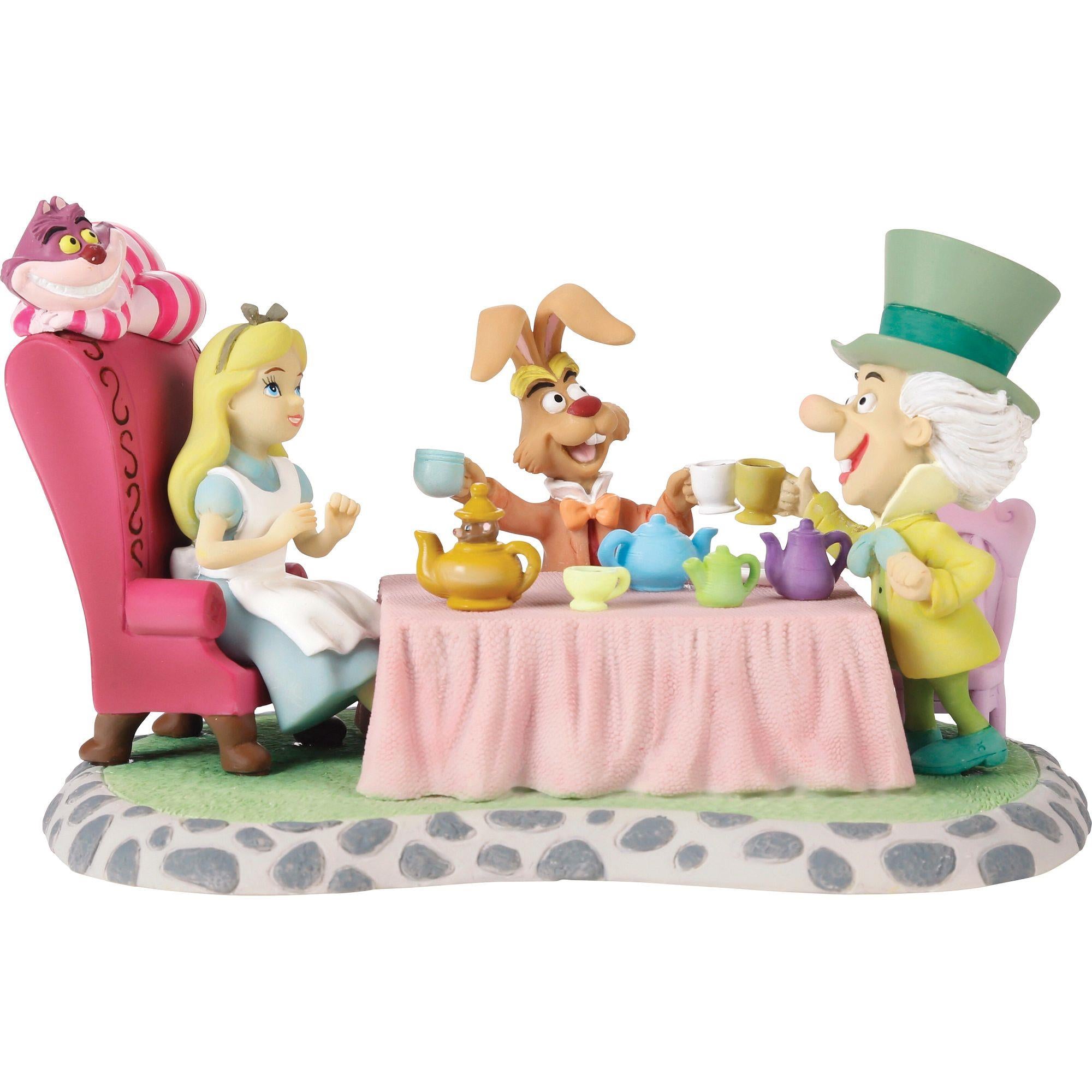 Disney Alice in Wonderland Tea Party Precious Moments Figurine