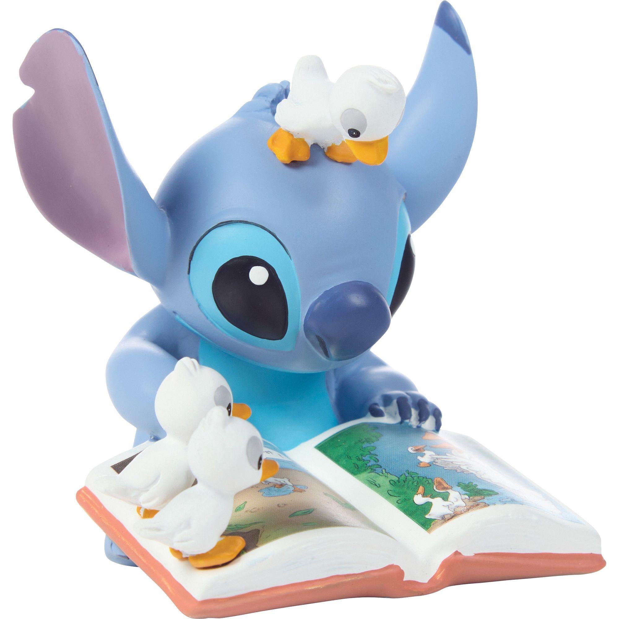 Disney Stitch with Ducklings Precious Moments Mini Figure