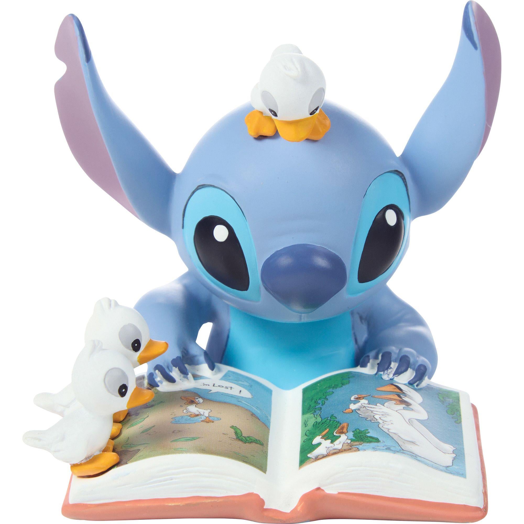 Disney Stitch with Ducklings Precious Moments Mini Figure