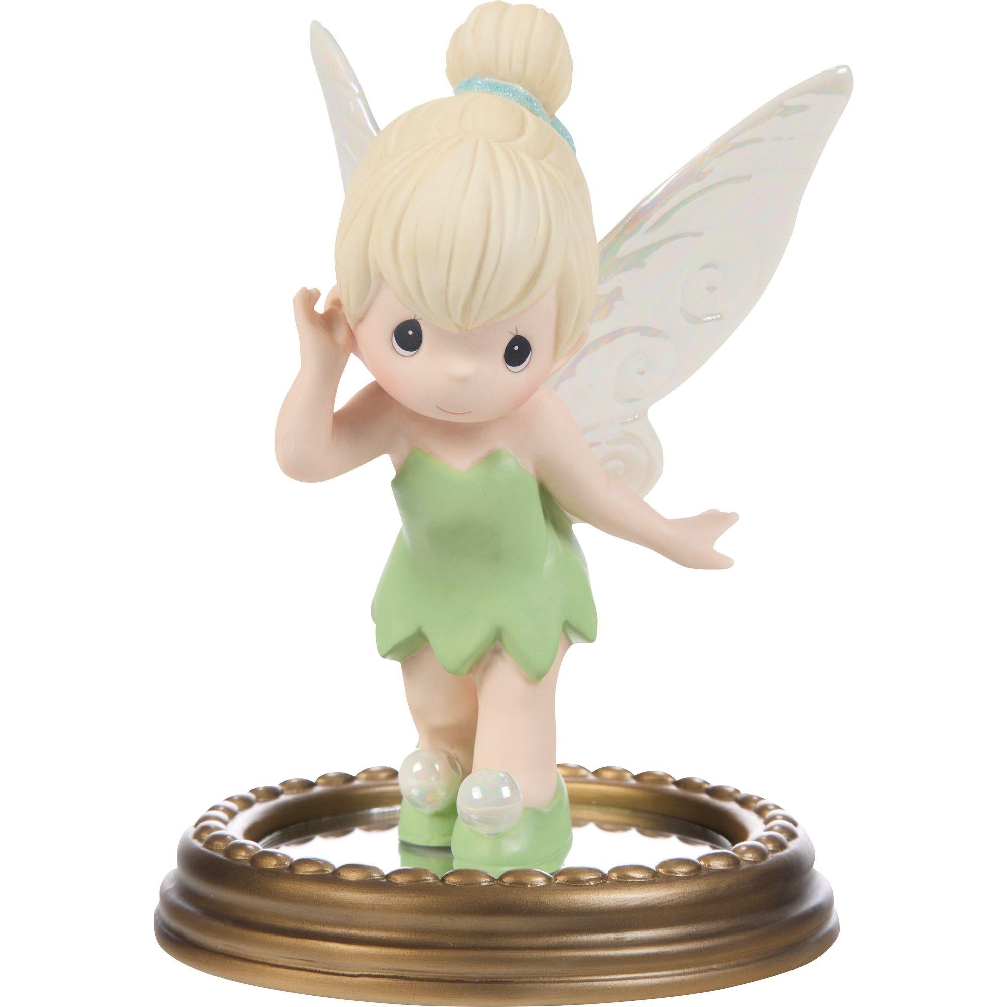 Disney Peter Pan Tinker Bell Mirror Precious Moments Figurine