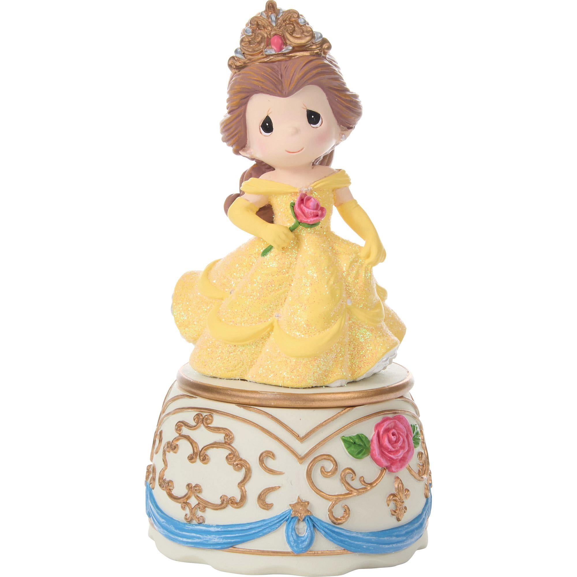 Disney Beauty and the Beast Belle Precious Moments Trinket Box