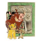 Disney The Lion King Codex Series Simba Timon and Pumbaa Jumbo Collectible Pin