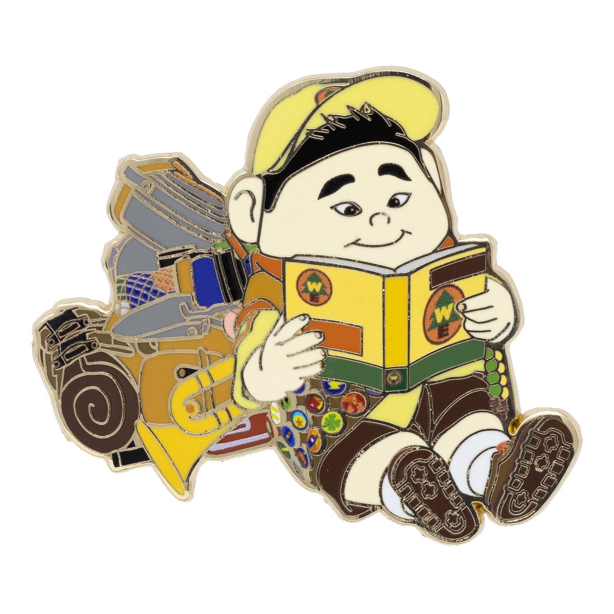 Pixar Up Russell Wildness Explorer Collectible Trading Pin