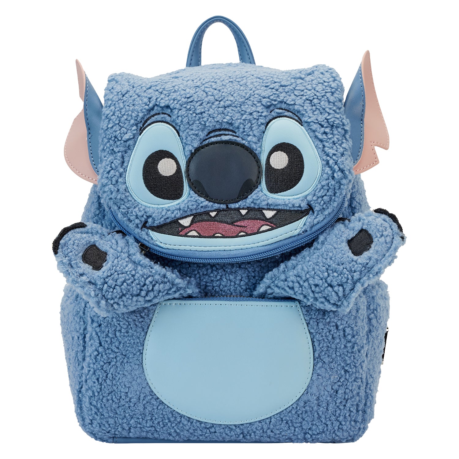 Disney Lilo and Stitch Plush Sherpa Cosplay Mini Backpack