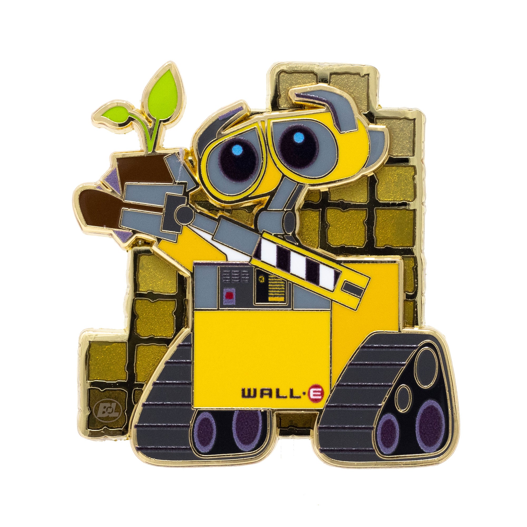 Pixar Wall-E with Plant in Boot Collectible Trading Pin