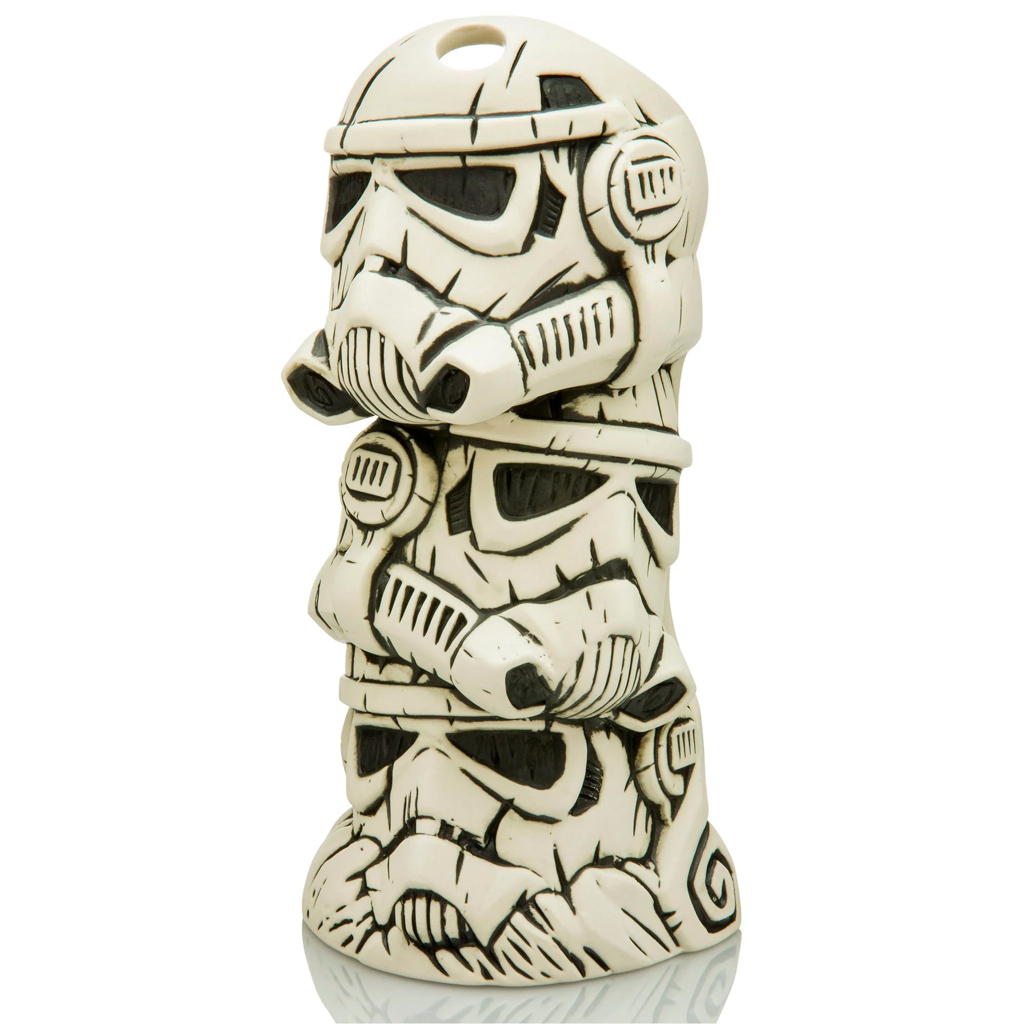 Star Wars Stacked Stormtrooper with Bronze Swizzle Tiki