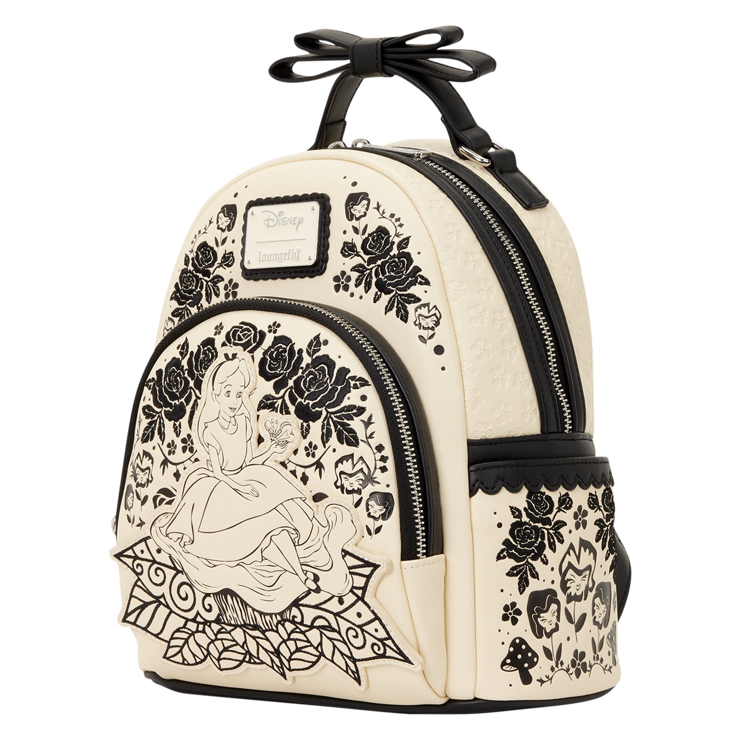 Disney Alice in Wonderland Floral Mini Backpack