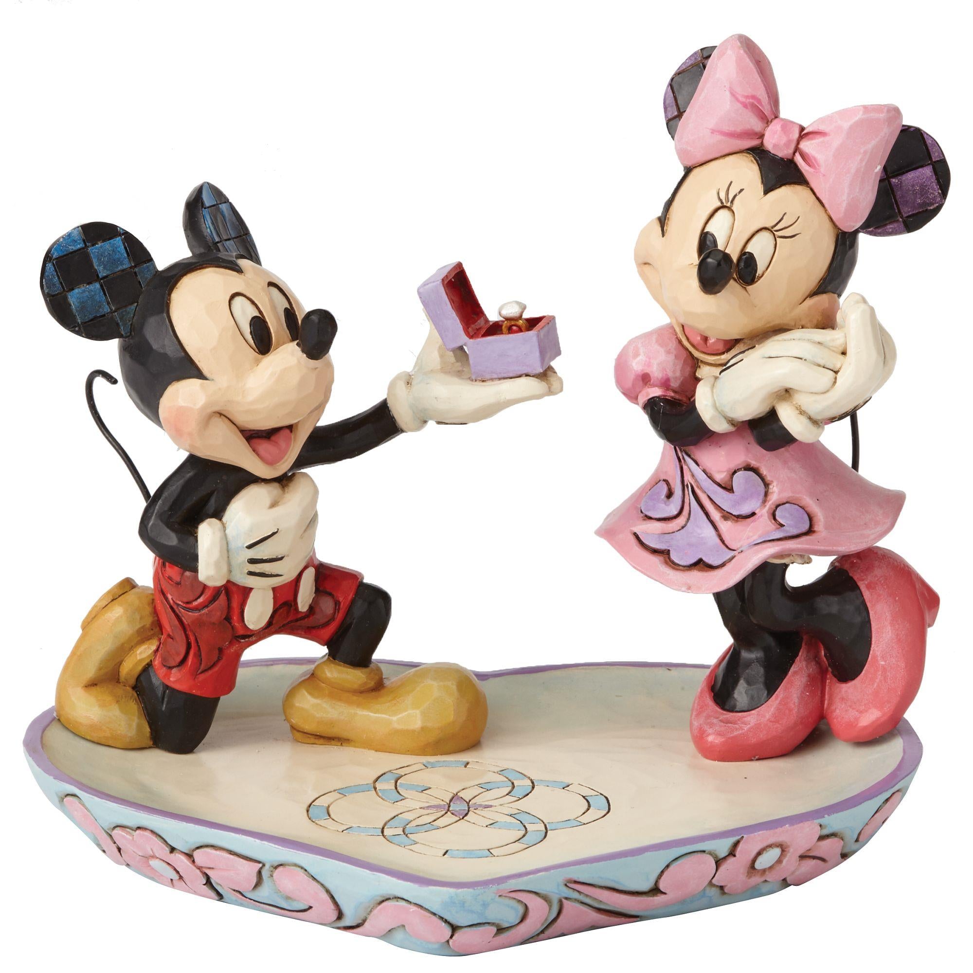 Disney Mickey and Minnie Ring Dish Disney Traditions