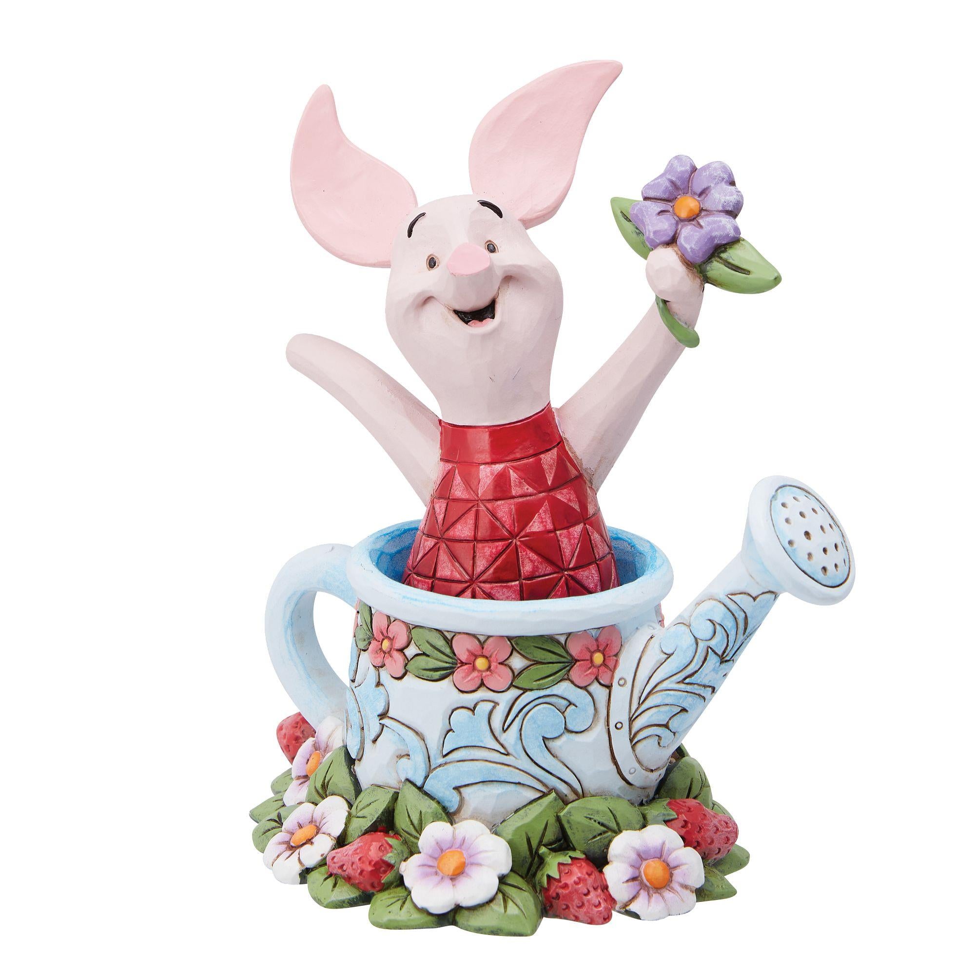 Disney Winnie the Pooh Piglet in Watering Can Disney Traditions