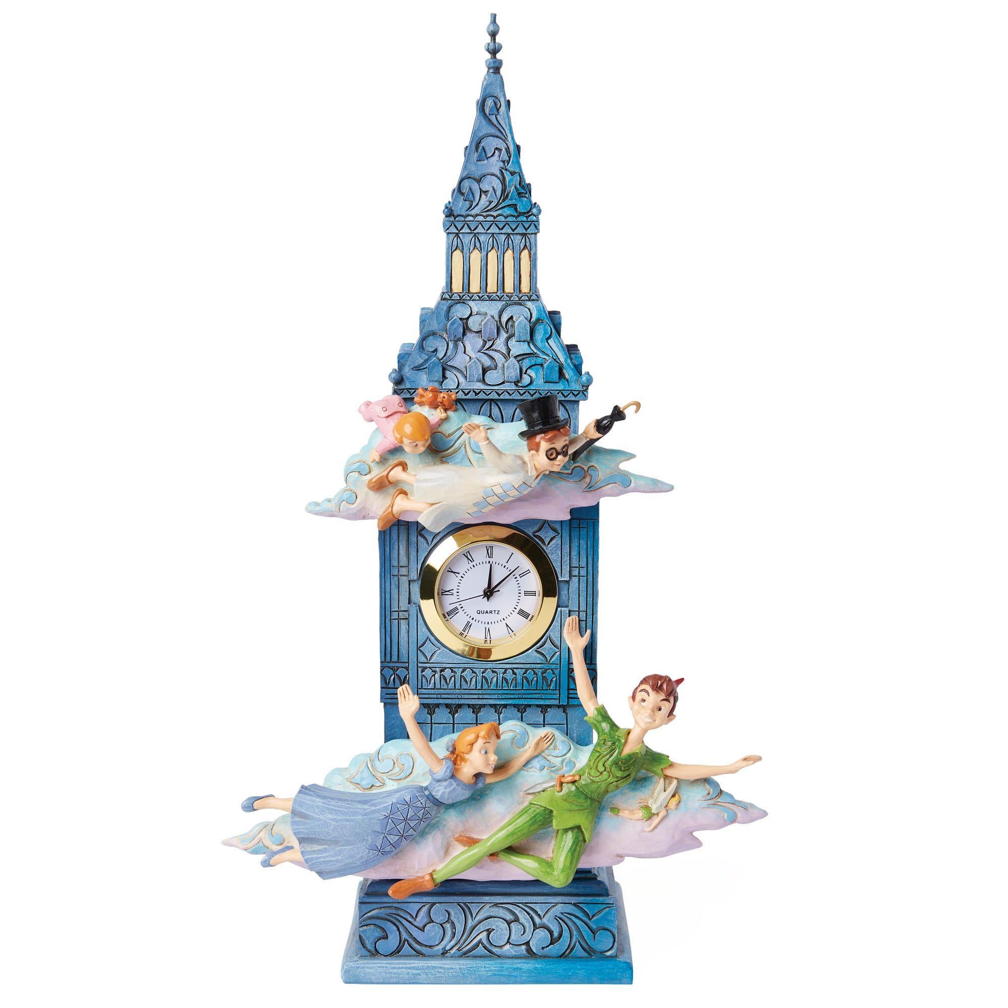 Disney Peter Pan Clock "Big Ben" Disney Traditions