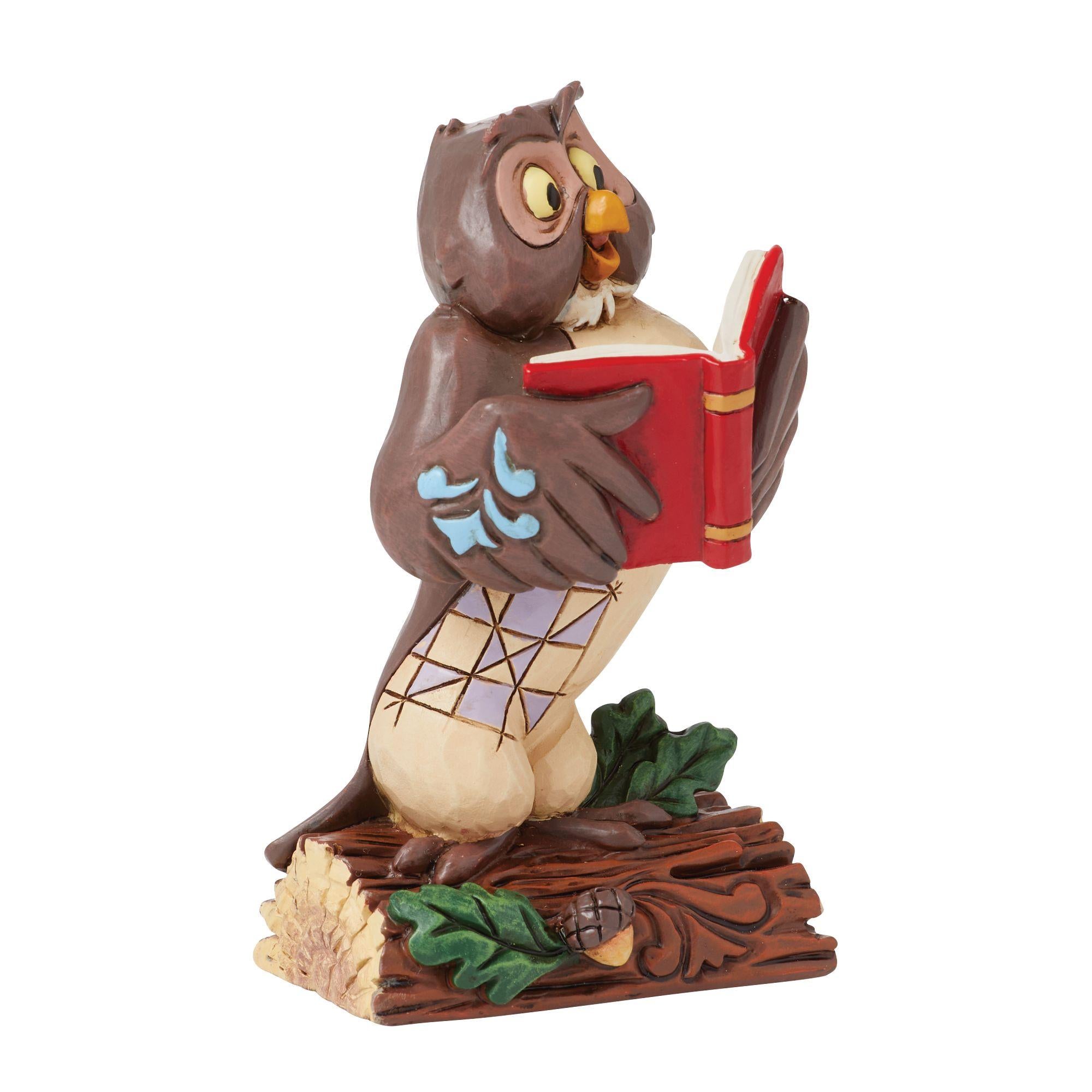 Disney Winnie the Pooh Owl Mini Figure Disney Traditions