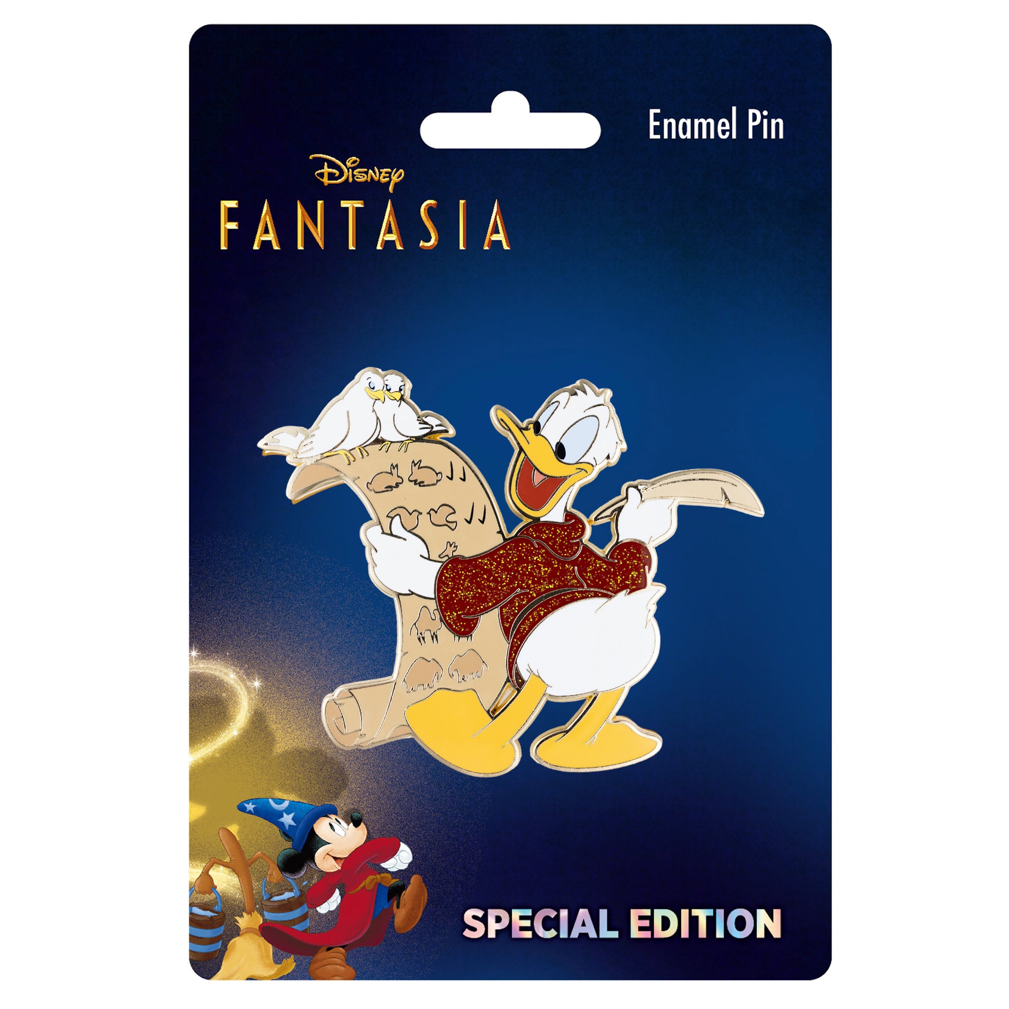 Disney Fantasia 85th Anniversary Donald Duck 3" Special Edition 250 Collectible Trading Pin