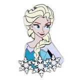 Disney Frozen Elsa Snow Flakes Jumbo Collectible Pin