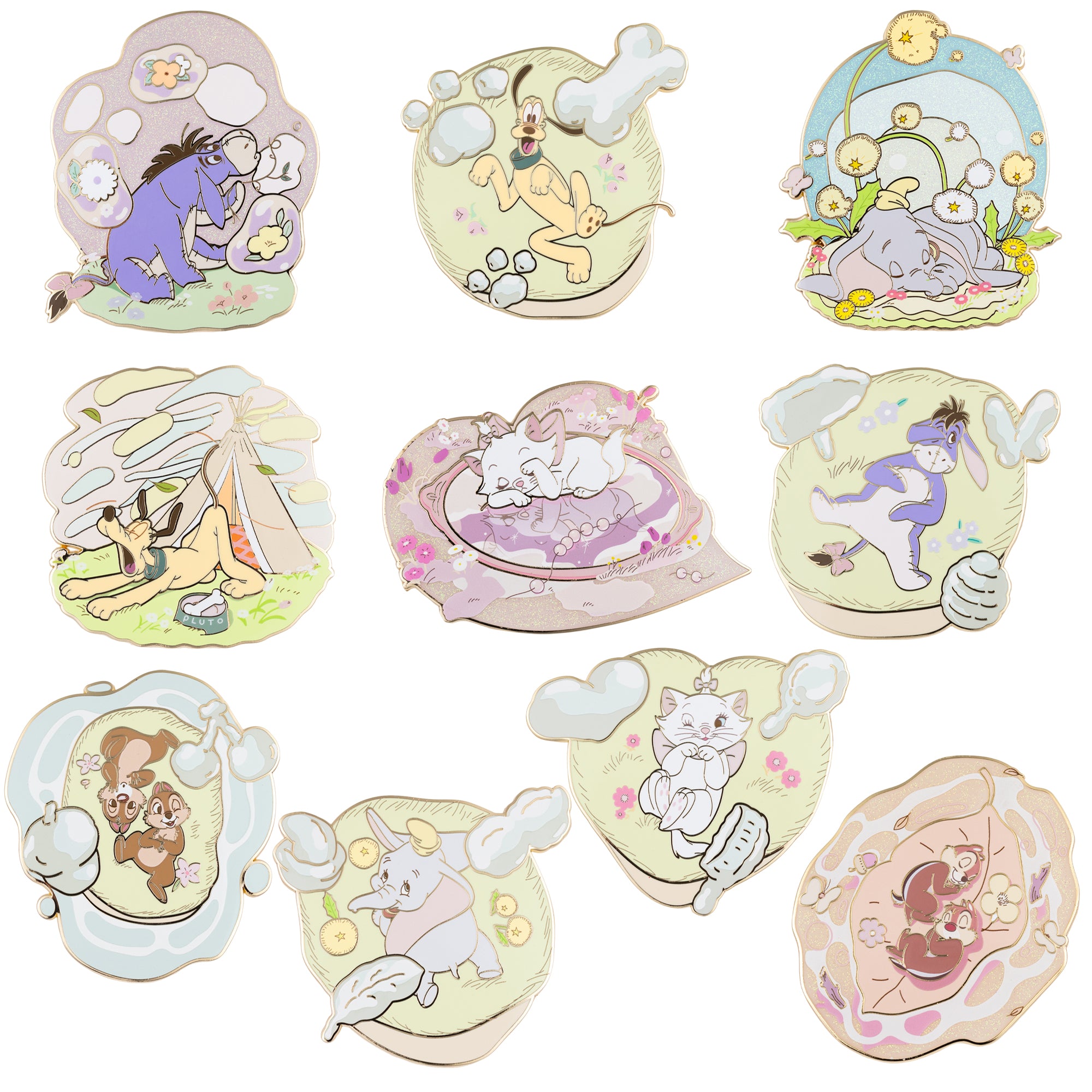 Disney Classics Head in the Clouds Mystery Jumbo Collectible Trading Pin