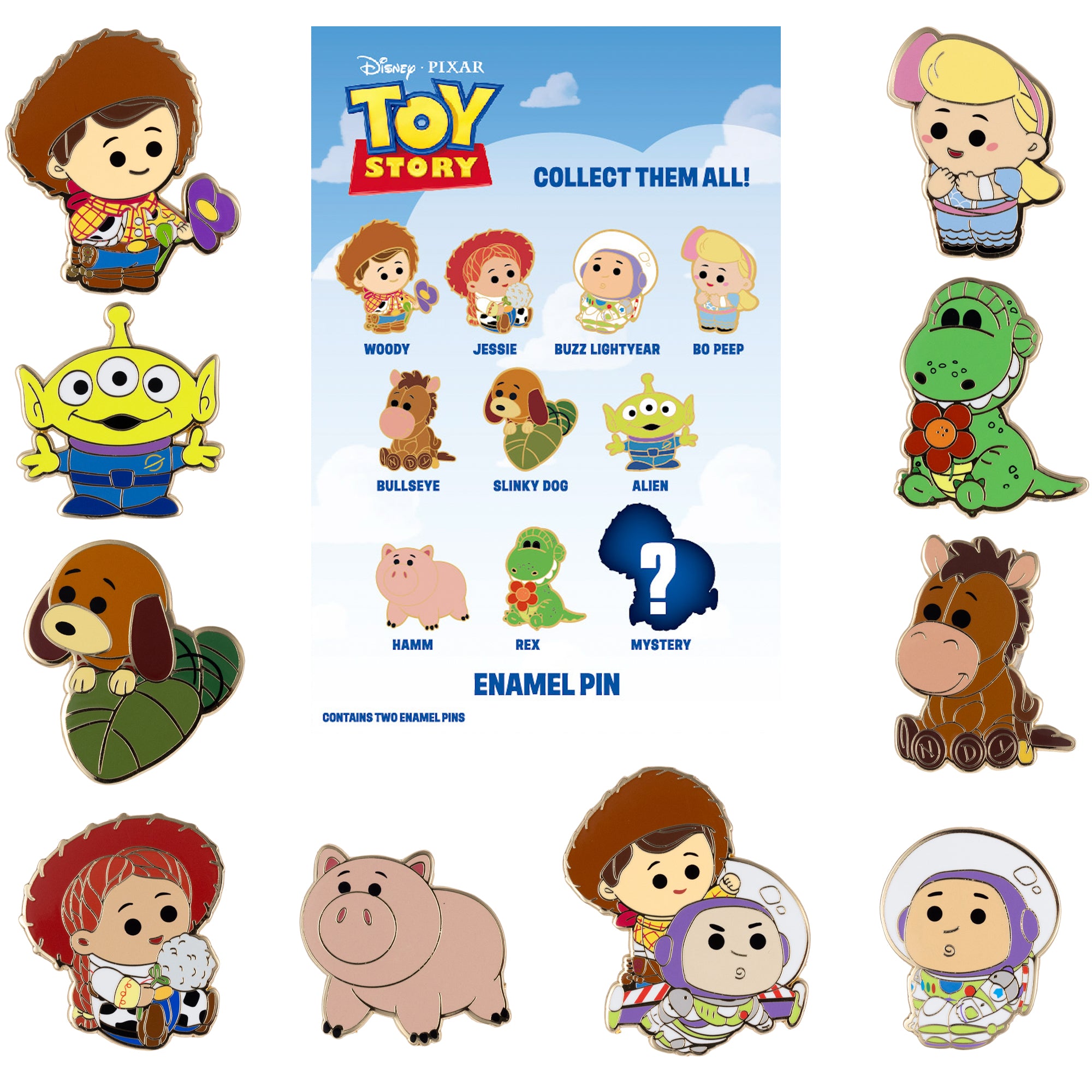 Pixar Toy Story Cutie Mystery Collectible Trading Pin