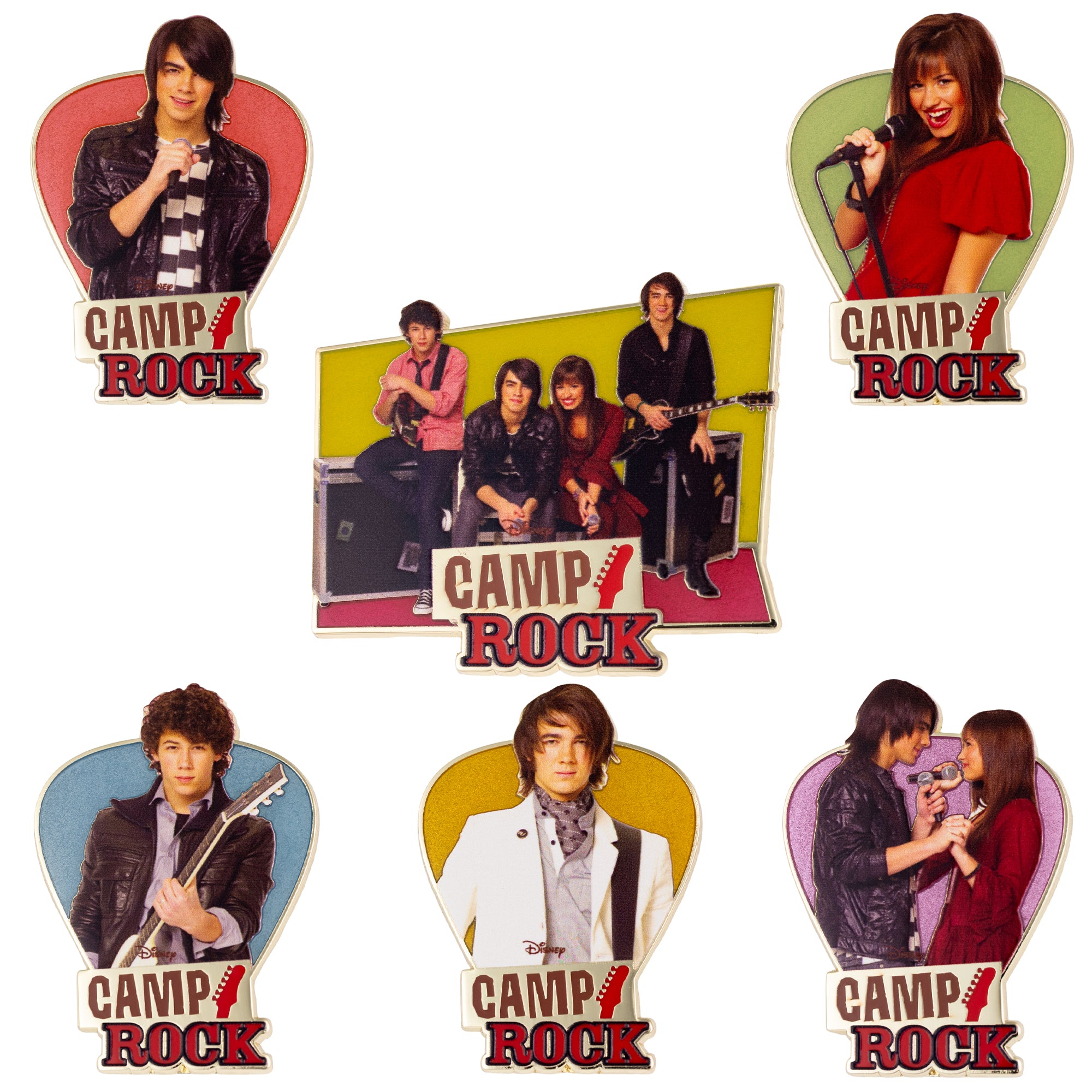 Disney Channel Camp Rock Mystery Jumbo Collectible Trading Pin