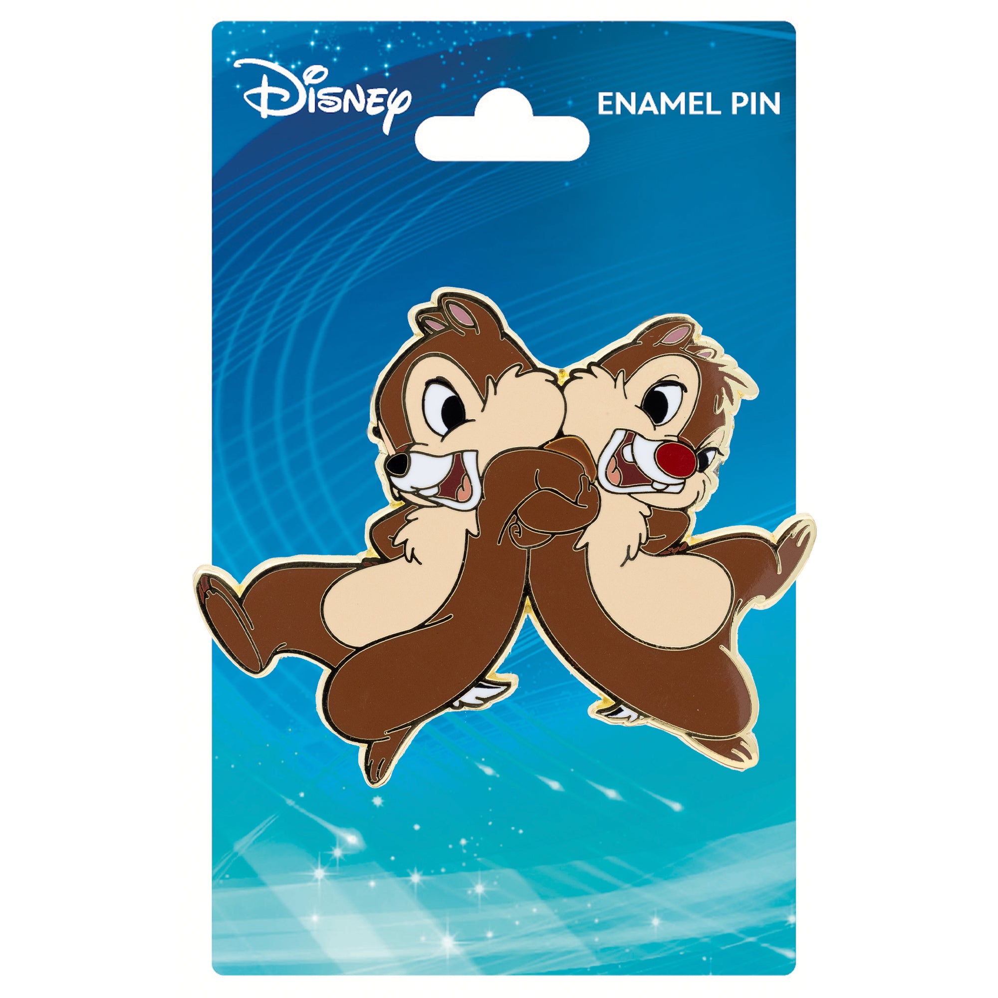 Disney Mickey Mouse and Friends Chip and Dale Jumbo Collectible Trading Pin