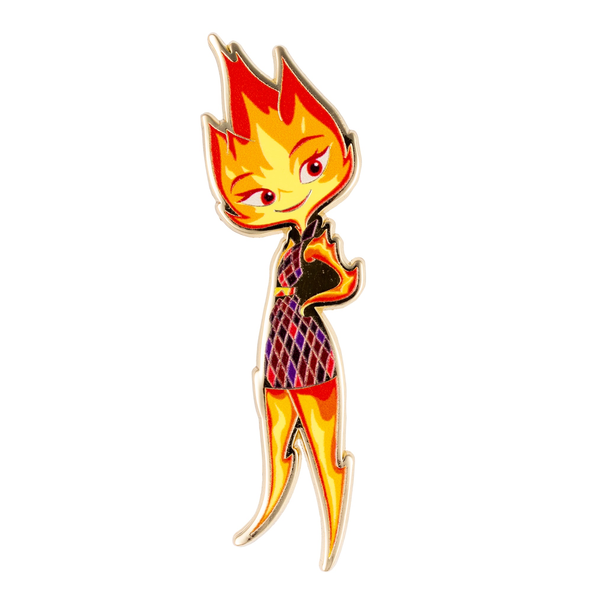Pixar Elemental Ember Collectible Jumbo Trading Pin