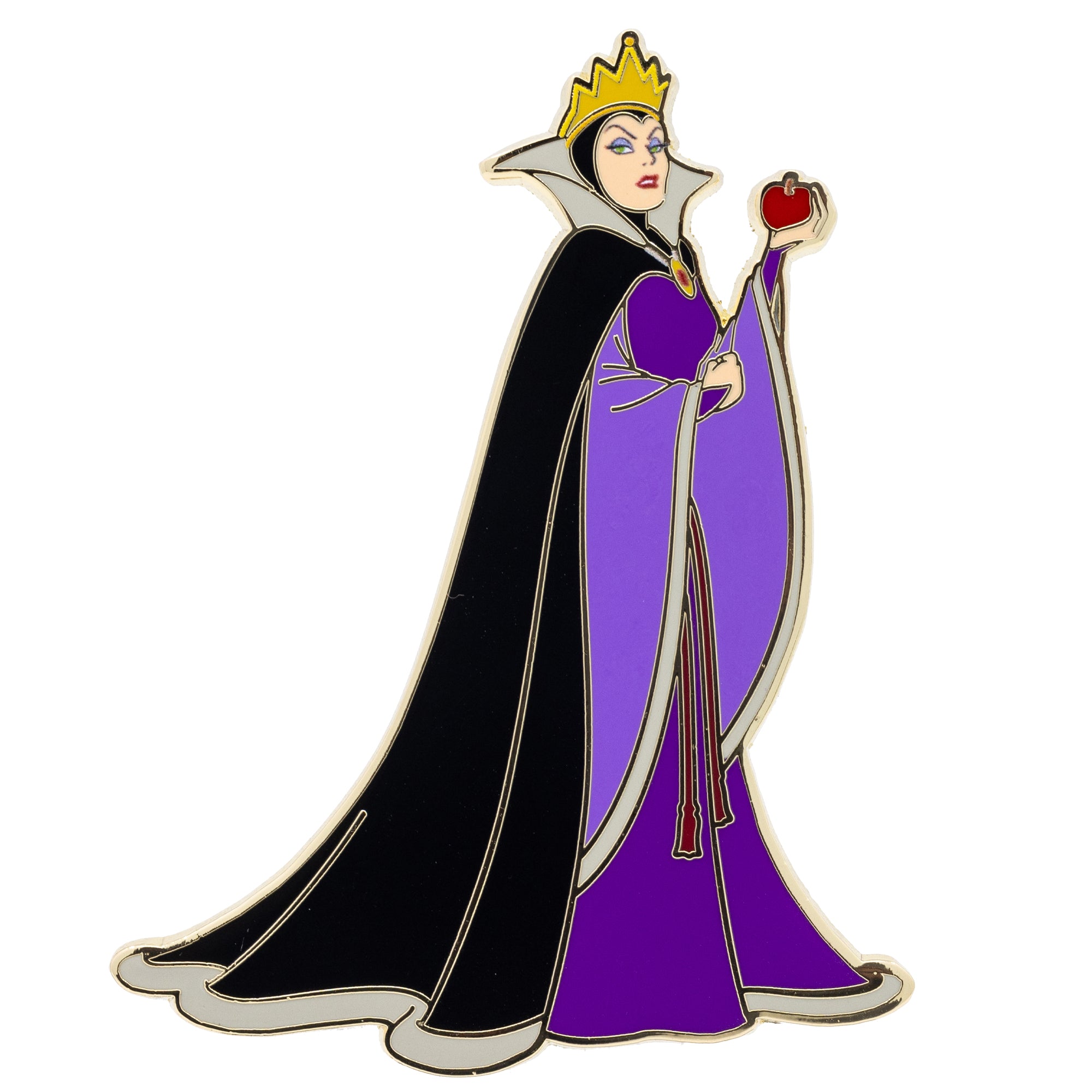Disney Villains Snow White and the Seven Dwarfs Evil Queen Jumbo Collectible Trading Pin