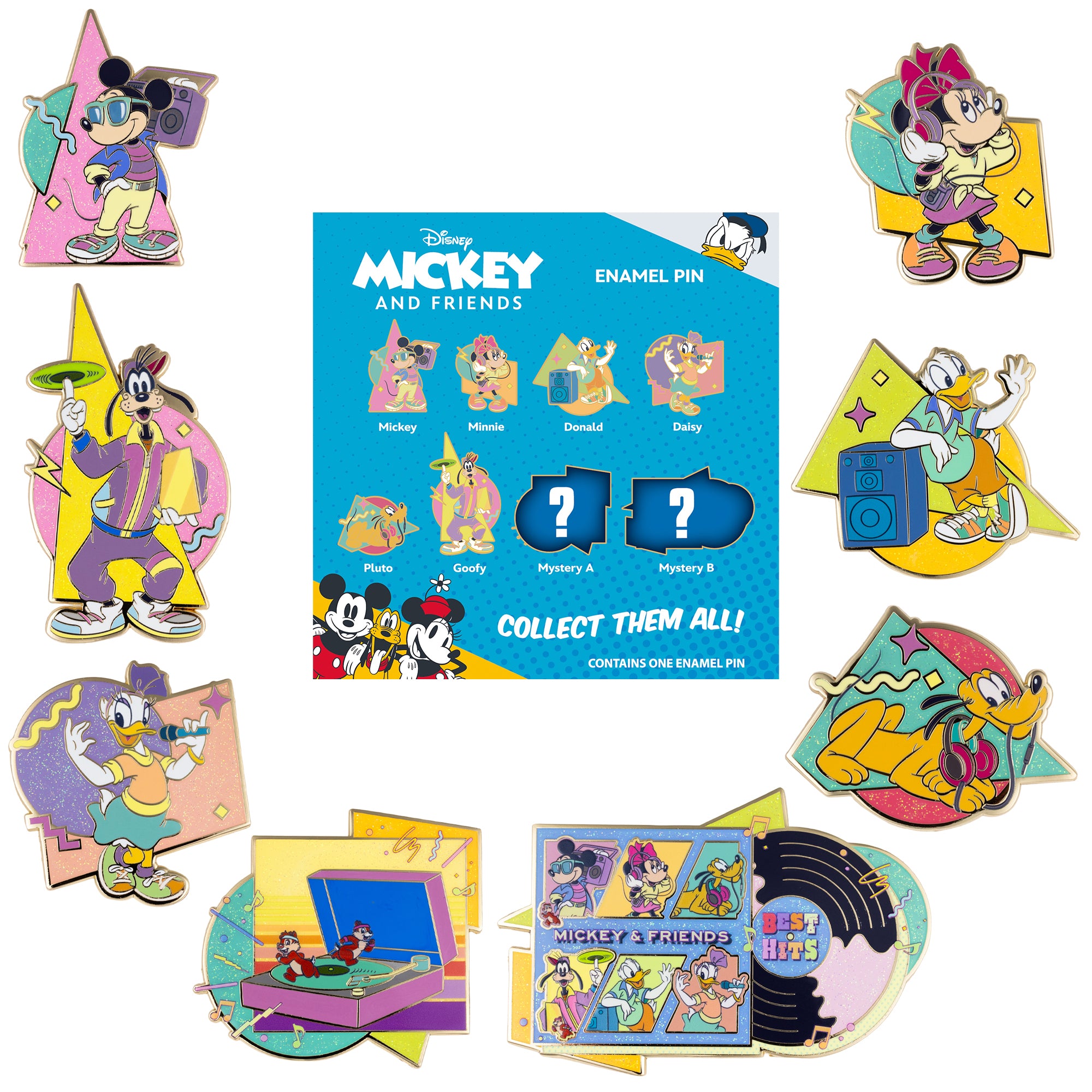 Disney Disney Retro Sensational 6 Vinyl Jumbo Collectible Pin