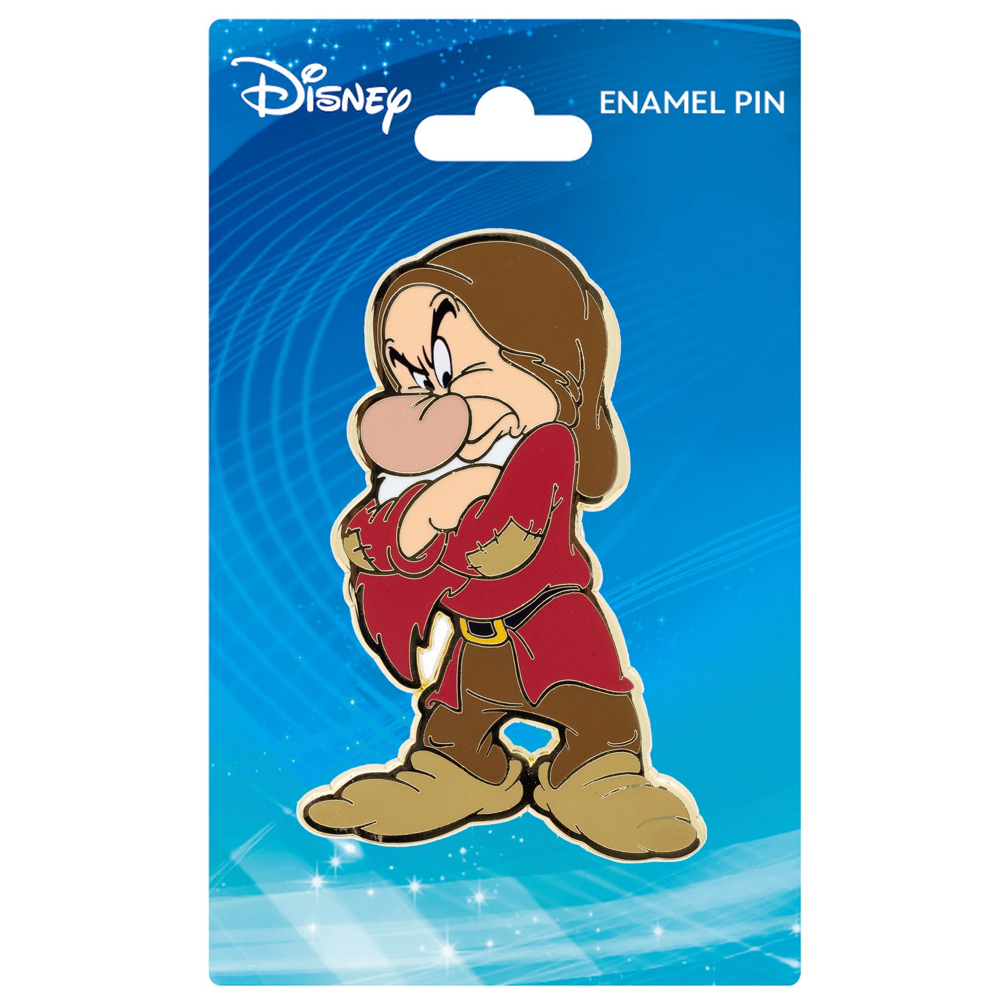 Disney Snow White and the Seven Dwarfs Grumpy Jumbo Collectible Trading Pin