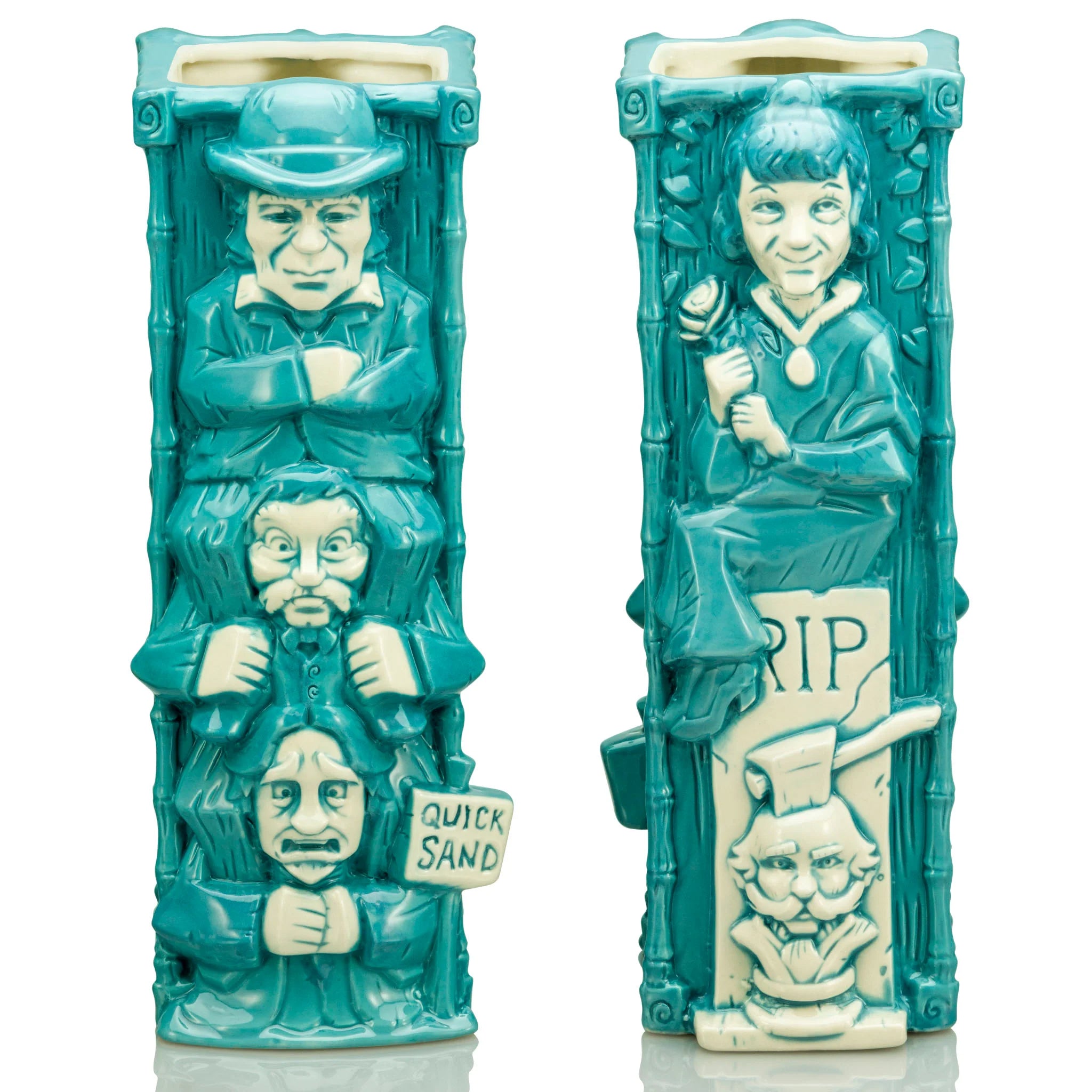 Disney The Haunted Mansion Stretching Portrait The Black Widow Blue Tiki