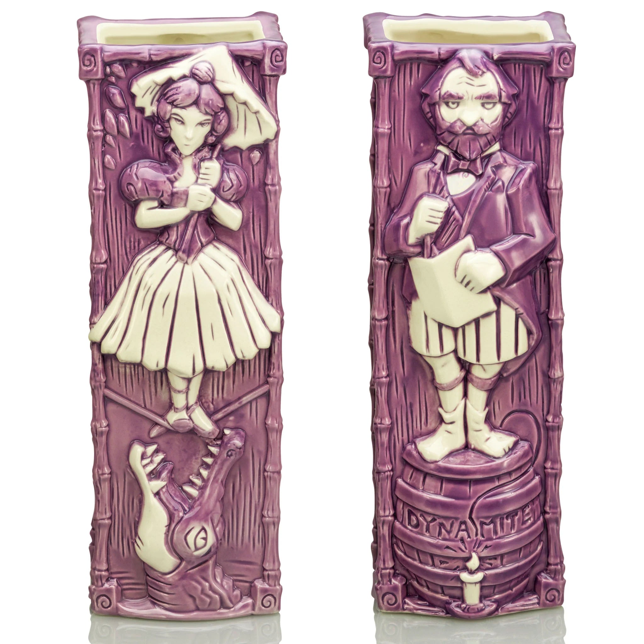 Disney The Haunted Mansion Stretching Portrait The Dynamite Gentleman Purple Tiki