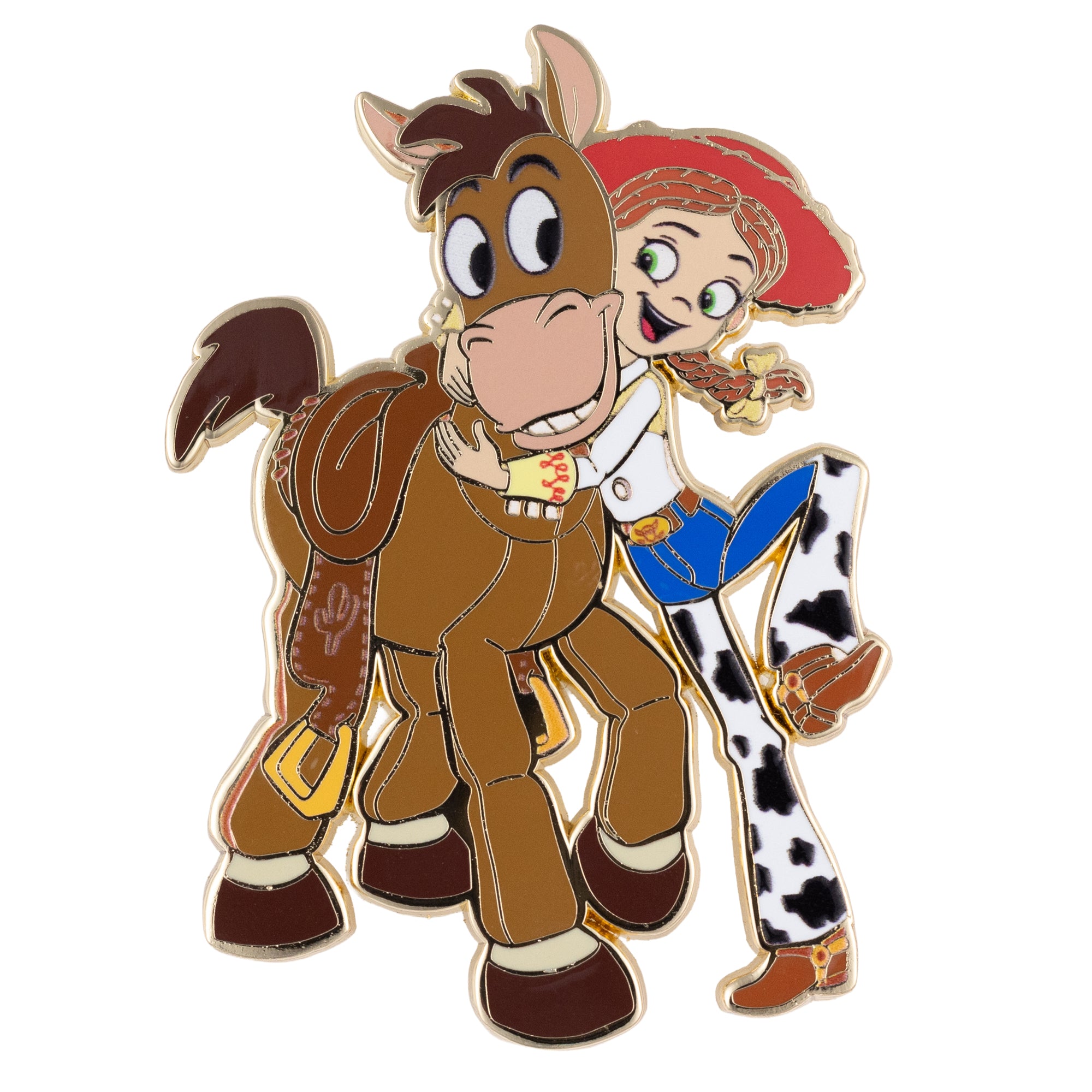 Pixar Toy Story Jessie and Bullseye Collectible Jumbo Trading Pin