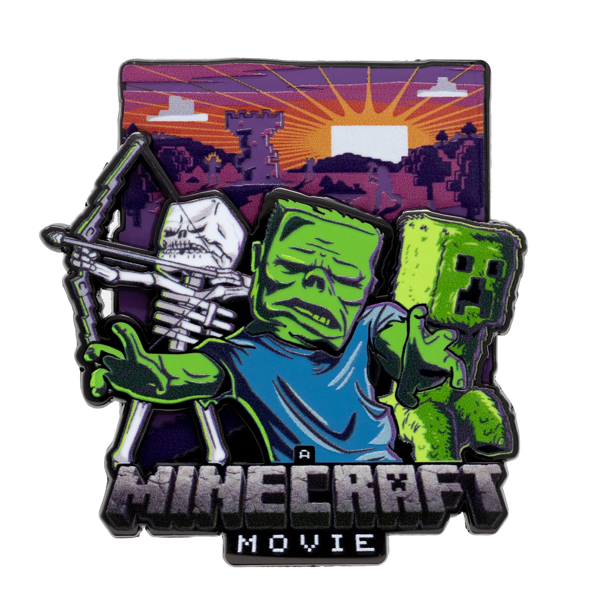 Minecraft Movie Jumbo Collectible Trading Pin