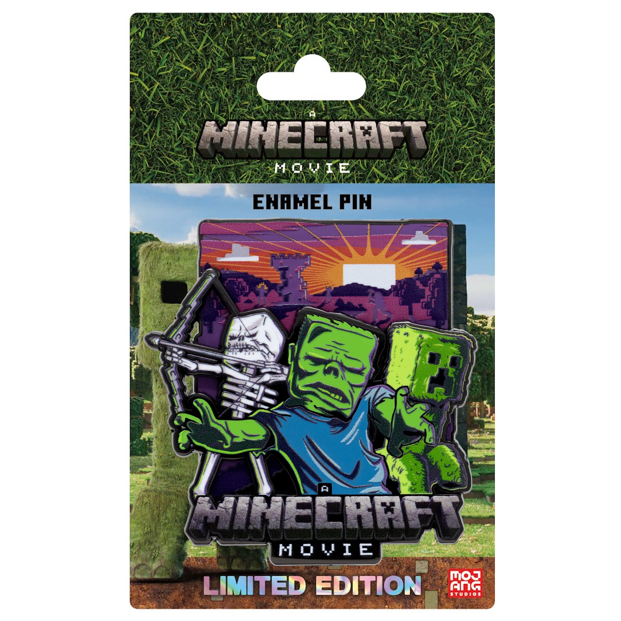 Minecraft Movie Jumbo Collectible Trading Pin