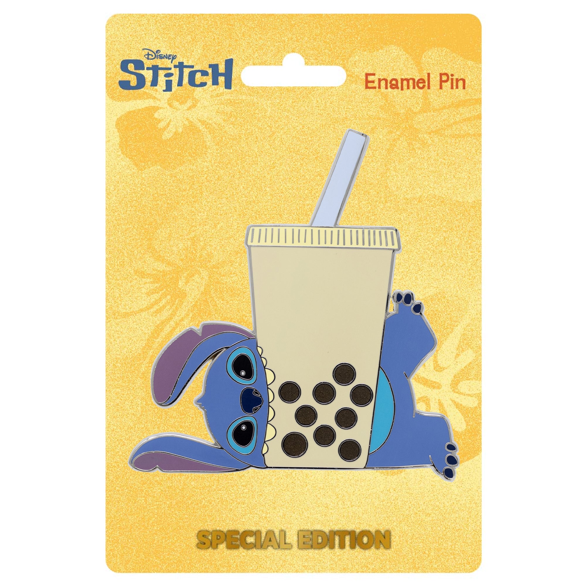 Disney Lilo and Stitch with Boba Jumbo Collectible Pin