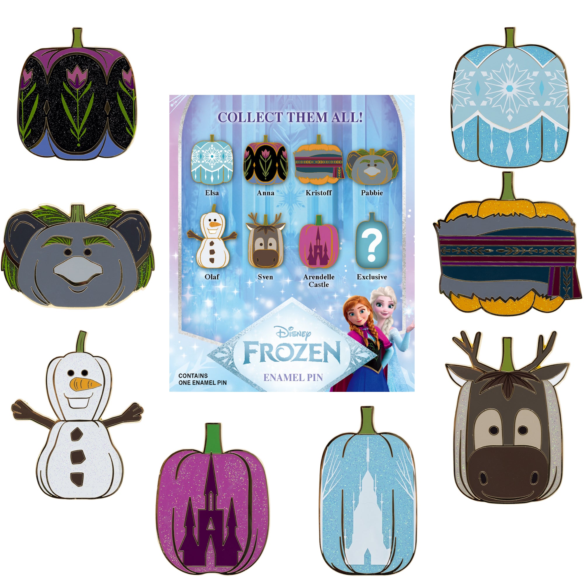 Disney Frozen Royal Harvest Princess Mystery Jumbo Collectible Pin