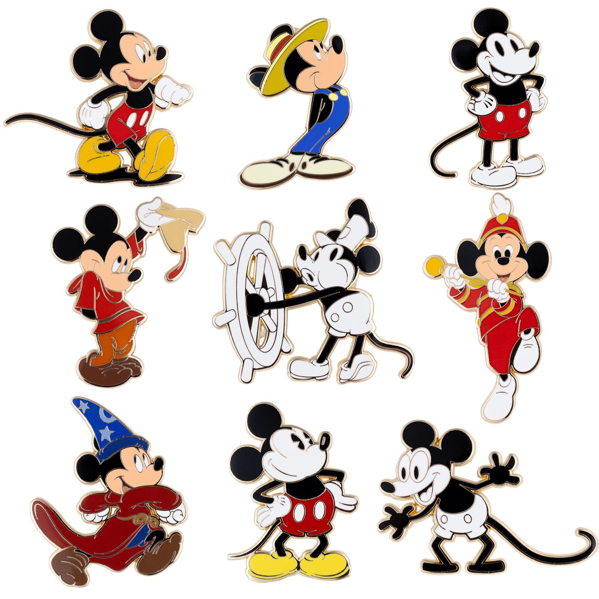 Disney Mickey Mouse Through the Years Mystery Jumbo Collectible Trading Pin