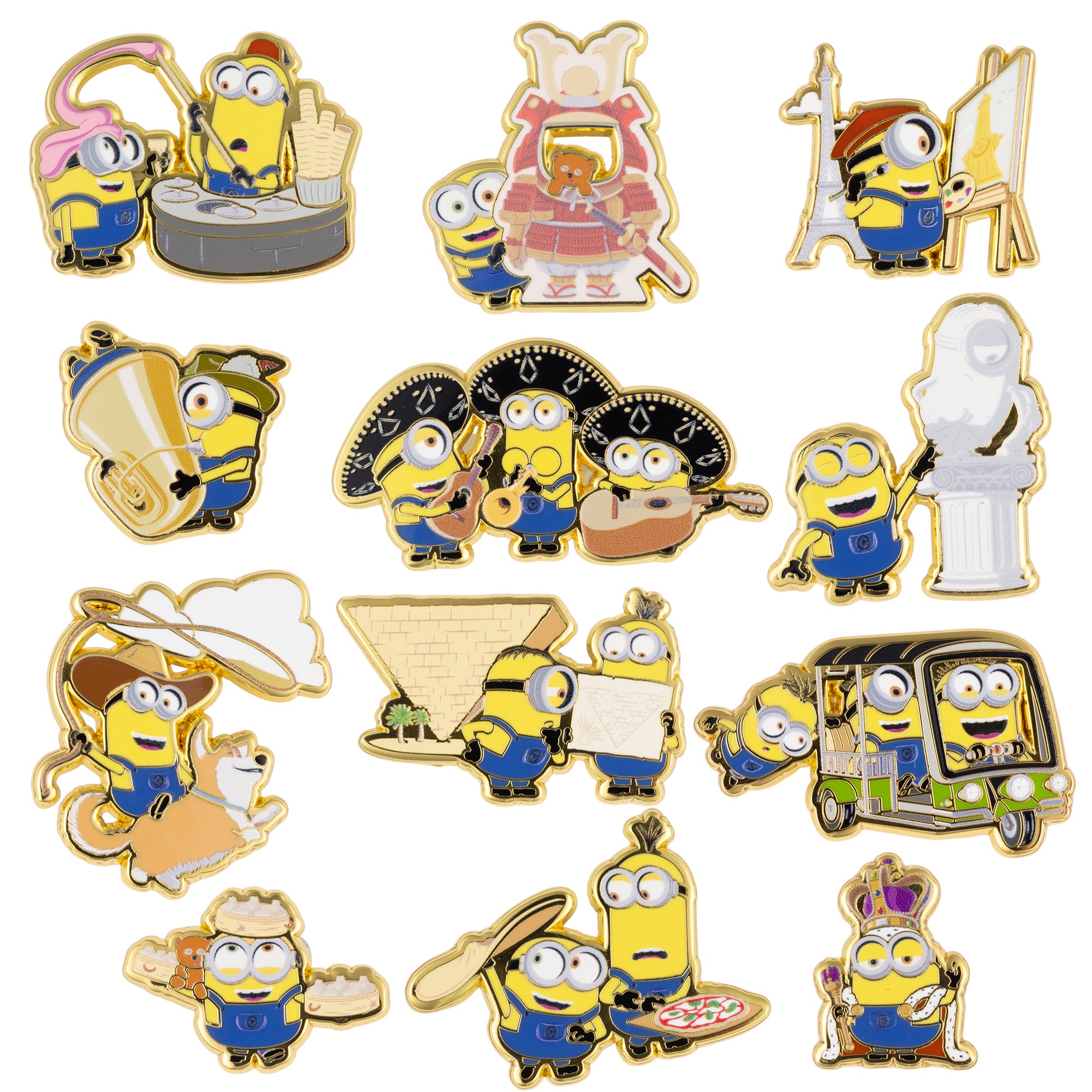 Universal Minions from Around the World Mystery Collectible Trading Pin