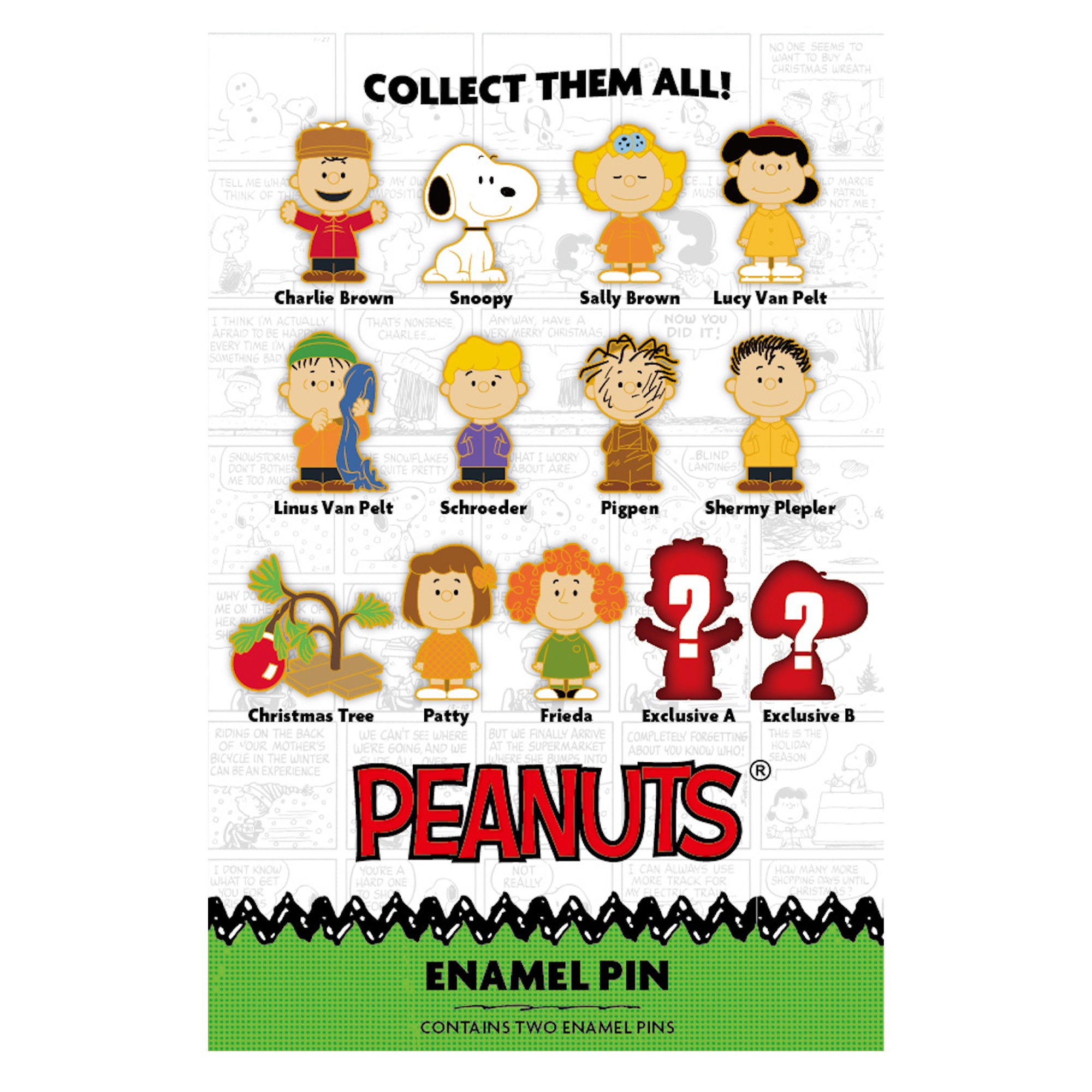 Peanuts Holiday Snoopy Mystery Micro Collectible Trading Pin