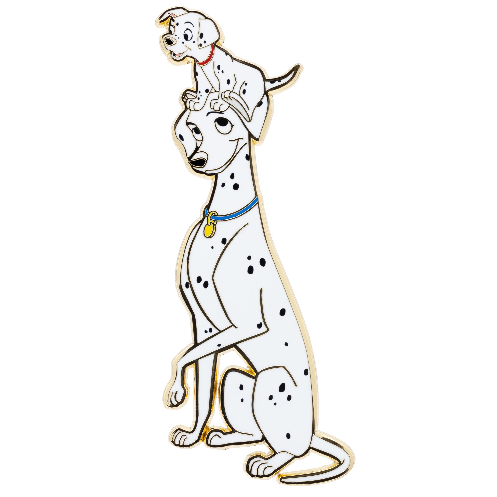 Disney 101 Dalmatians Perdita with Puppy Jumbo Collectible Trading Pin