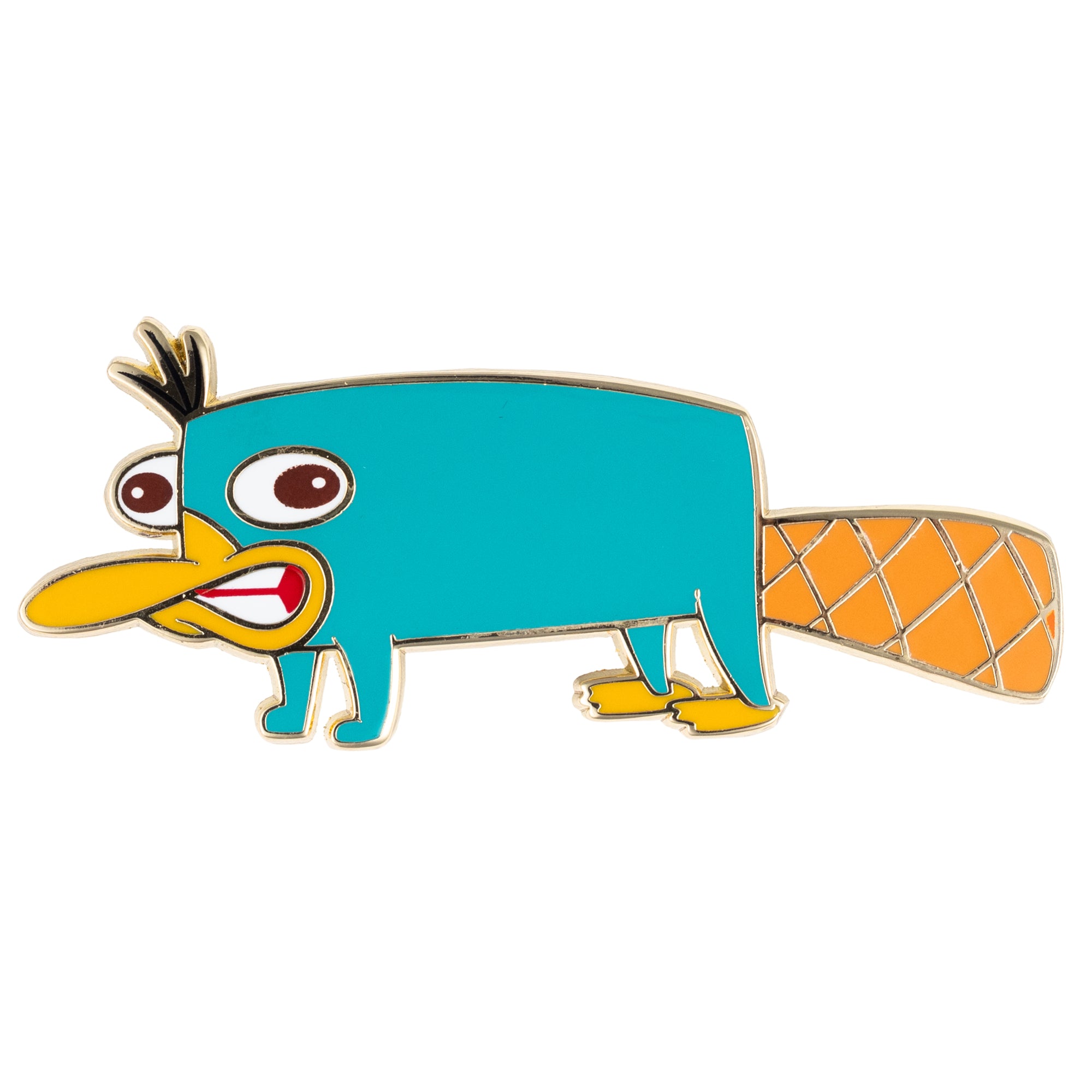 Disney Phineas and Ferb Perry the Platypus Jumbo Trading Pin