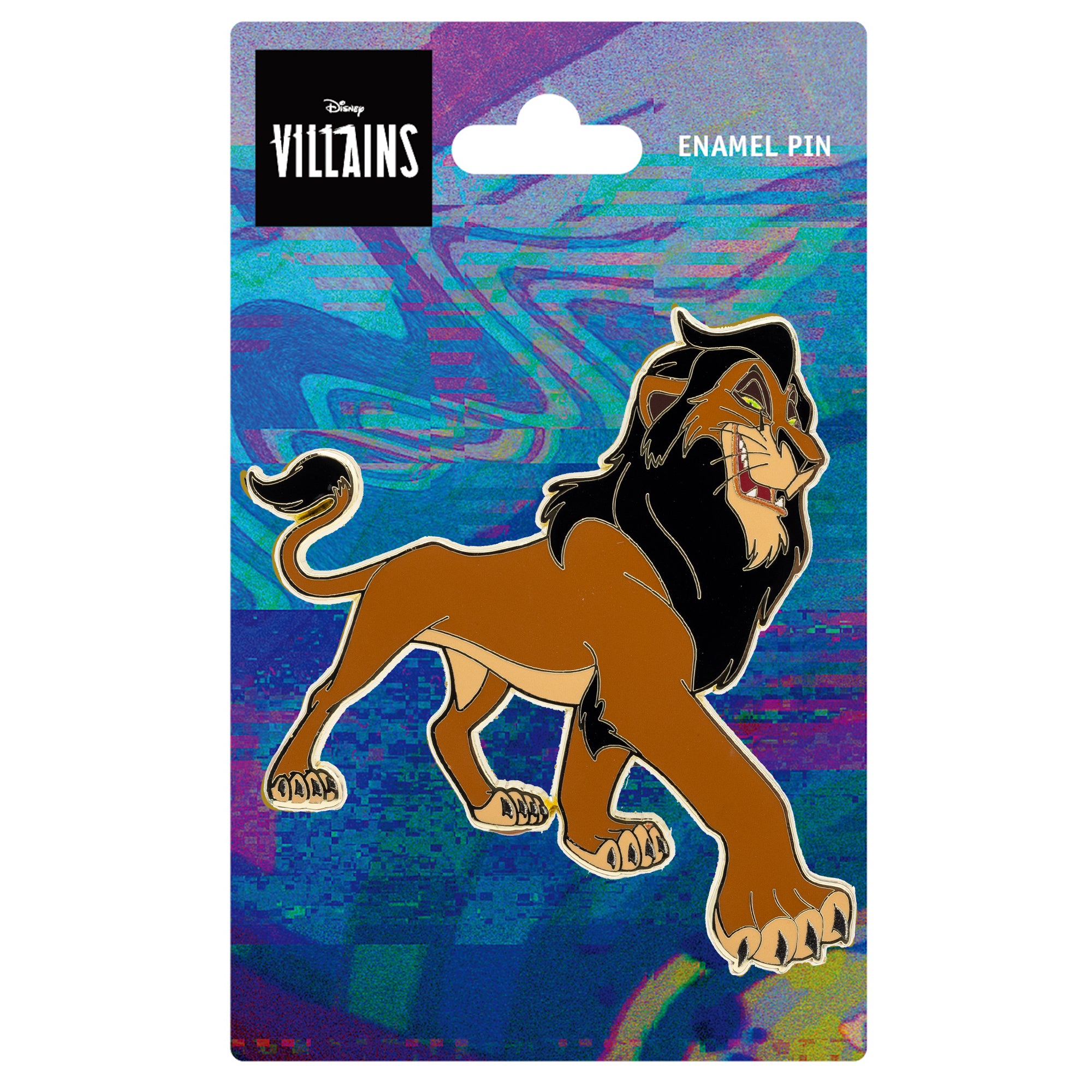 Disney Villains The Lion King Scar Jumbo Collectible Trading Pin