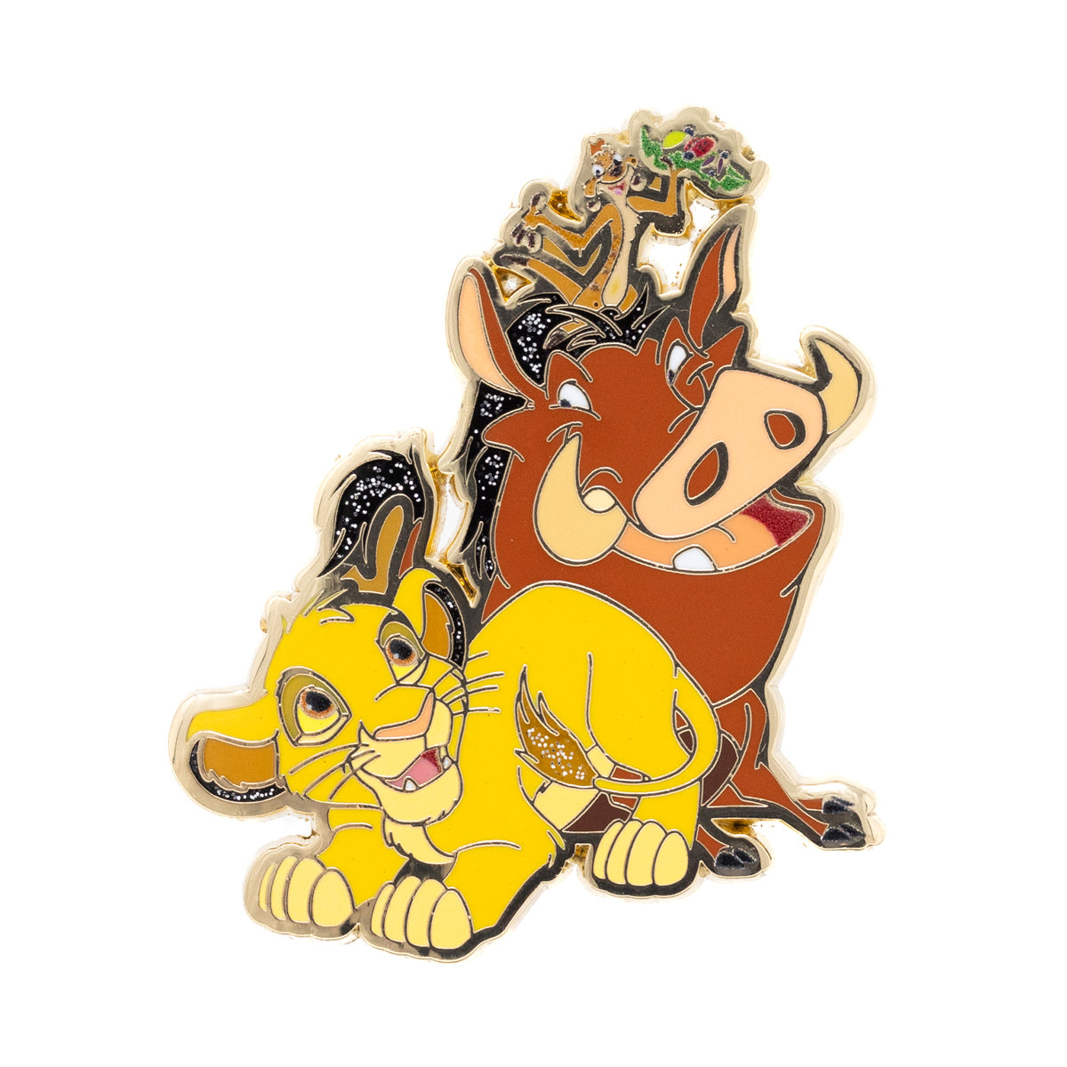 Disney The Lion King Simba, Timon and Pumbaa Collectible Trading Pin