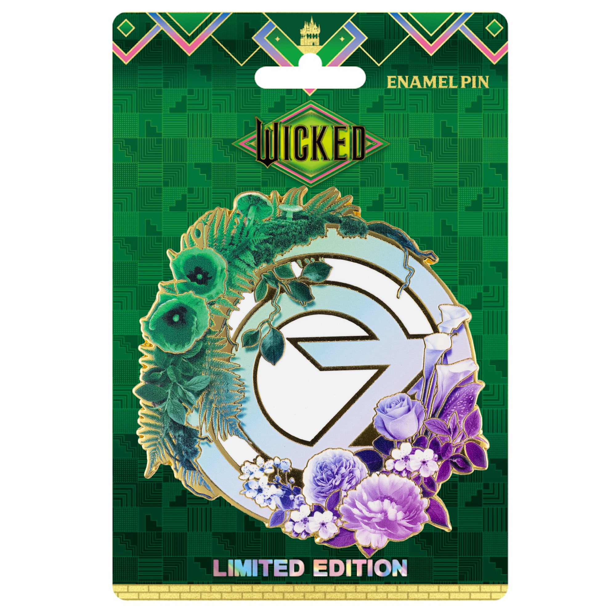 Universal Studios Wicked Land of Oz Forals Jumbo Collectible Trading Pin
